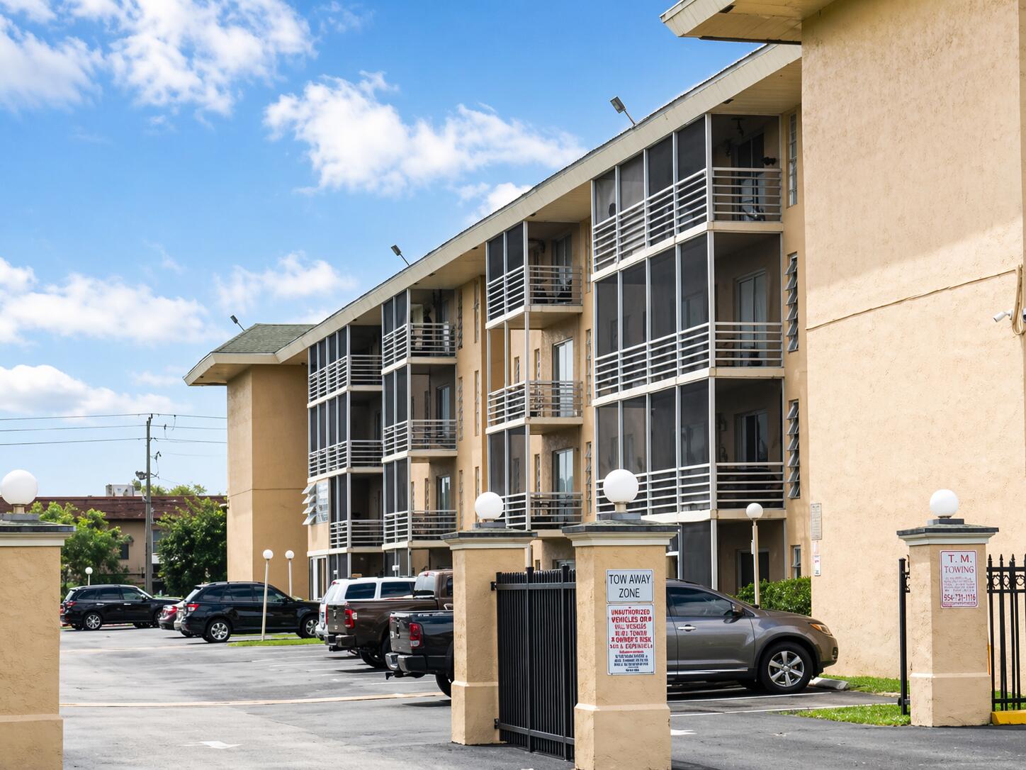 Bright and spacious 1-bedroom, 1-bathroom condo located in a well-maintained community in Lauderdale Lakes. This unit offers approximately 850 square feet of living space with a functional layout and abundant natural light throughout. Features include an in-unit washer and dryer, ample storage, and a private balcony. The property also includes a versatile area that can be used as a home office, workspace, or nursery, adding flexibility to suit a variety of needs. The building is equipped with an elevator and residents enjoy access to a community pool. Conveniently located near major roadways, shopping, dining, and everyday essentials. Seller is offering $10,000 in concessions toward buyer's closing costs, providing an excellent opportunity for both primary occupants and investors.