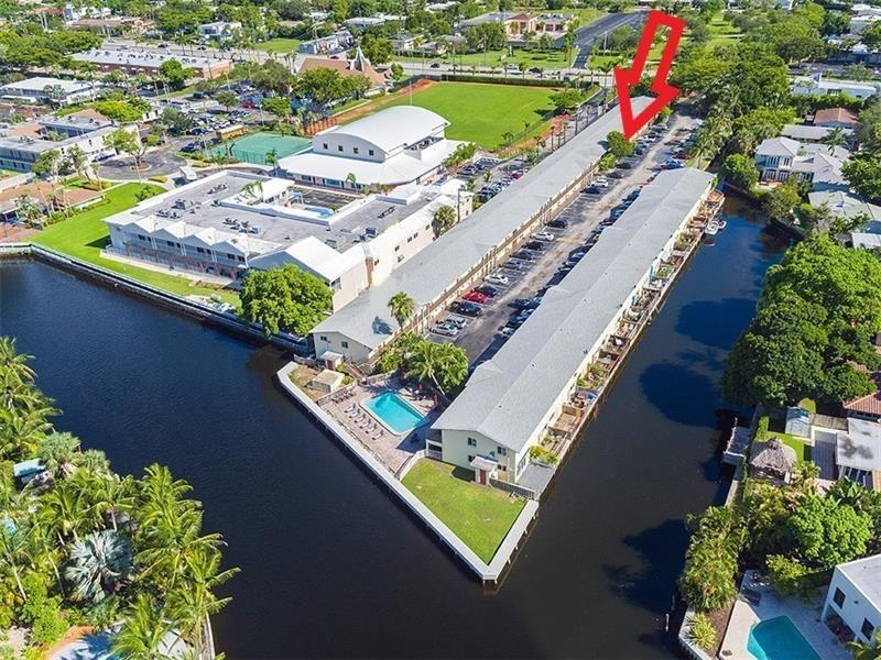 Beautifully Refurbished 2/1 with updated bathroom including flooring, tile, tub and vanity. Entire unit has neutral paint, remote controlled a/c units, carbon dioxide/smoke detectors, 3  modern ceiling fans with lighting, baseboards, large closets and kitchen with tons of cabinet and counter space. Excellent location just west of Federal Highway on South side of Oakland Park Blvd. Close to bakery, Publix and Coral Ridge Mall. Large pool area with calming views of the Middle River. 2 parking spaces and pet friendly, under 20 lbs, with written approval. Can rent immediately, 1 rental/year. This is a large, clean, quiet unit in a great location. Tenant through April 30.