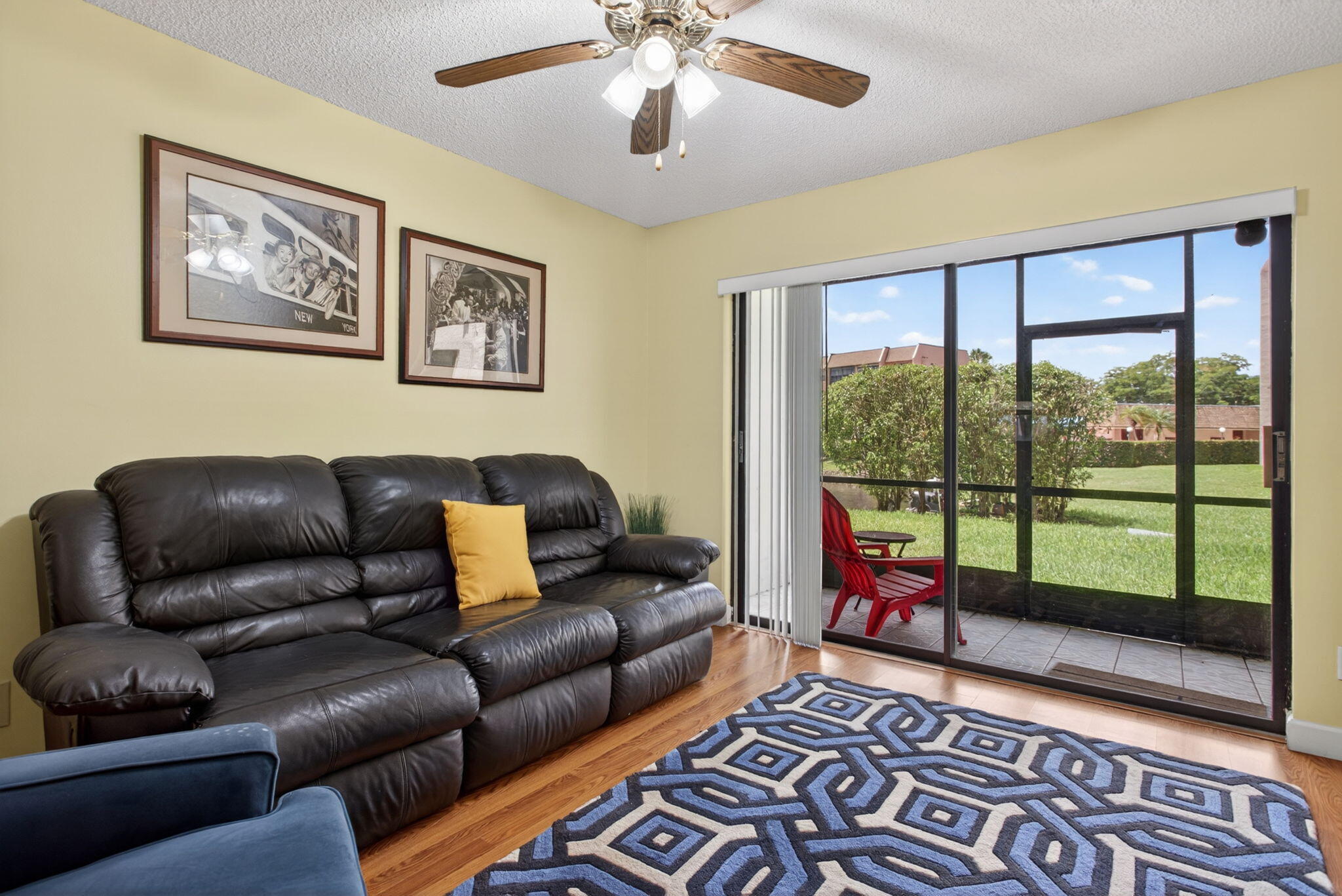 First-floor corner unit with beautiful lake views and parking just steps from your front door. This home features wood flooring throughout, a washer and dryer in the unit, and all appliances were replaced in 2020. The HOA includes internet, cable, water, sewer, trash, and pest control. Enjoy resort-style amenities, including an executive-style 9-hole golf course. HURRY will not last! Special assessment will be paid by the seller @ closing,
