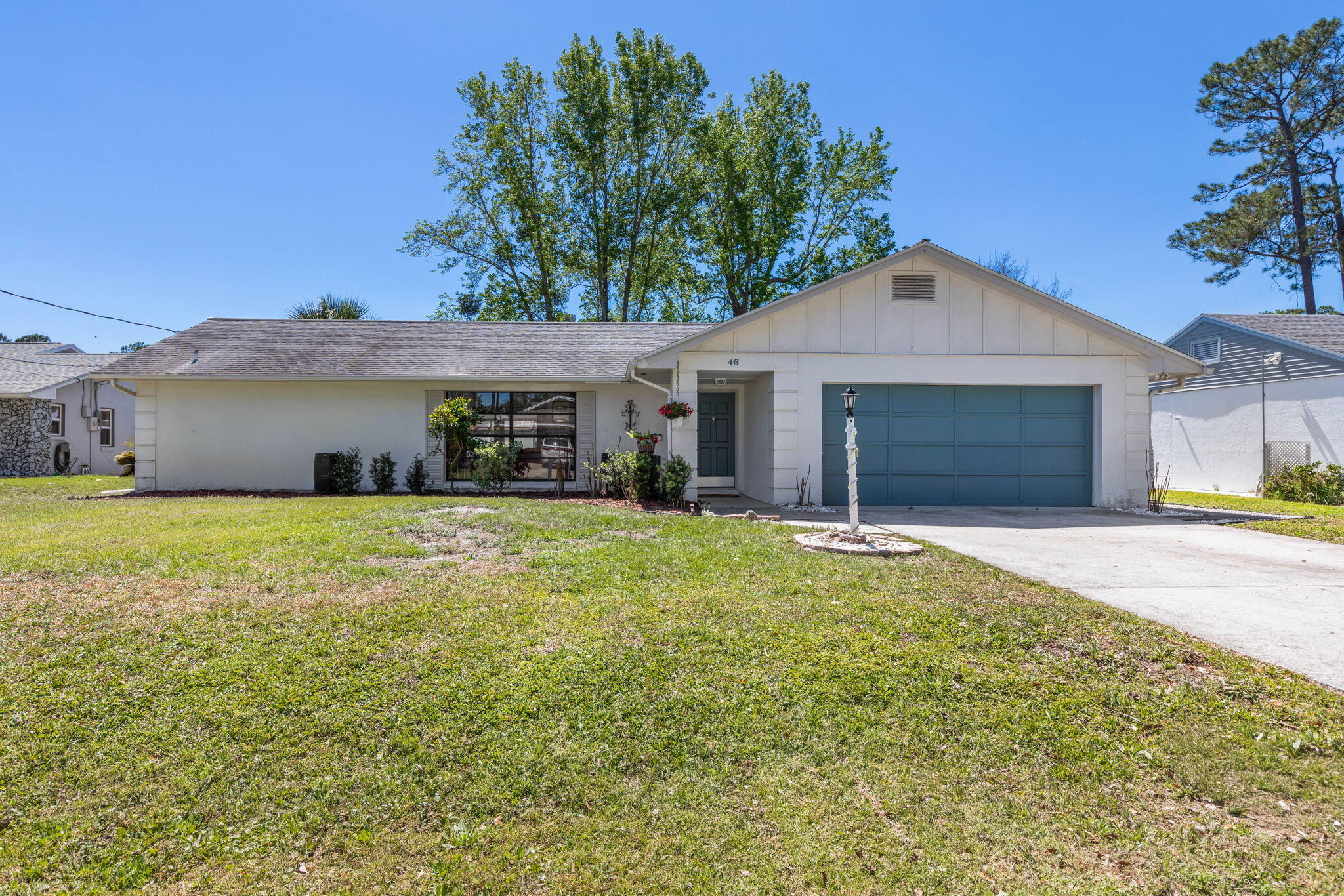 Bright and full of potential, this home features open living spaces that flow naturally from the kitchen to the dining and living areas, creating a welcoming atmosphere for everyday life and entertaining! The screened-in patio and fully fenced backyard—featuring a vinyl fence installed in 2024—offer a private outdoor space perfect for relaxing, hosting friends, or enjoying Florida weather. Additional outdoor improvements include two backyard drains added in 2025 for enhanced functionality and peace of mind. Inside, all outlets and plugs were updated in 2025, complementing the home's existing systems, including a 2019 electrical panel and breakers, a 2016 HVAC system, a 2014 hot water heater, and a 2013 roof.  Together, these updates give buyers a clear picture of the home's condition while still leaving room to make it their own. Just 15 minutes from the beach and about 30 minutes to both St. Augustine and Daytona Beach, the location combines easy coastal access with convenient shopping, dining, and schools nearby. Ideal for investors or buyers looking for a home with solid structure and potential, this property gives you the flexibility to shape it to your vision. Schedule your showing today to see the possibilities, and make this house your home!