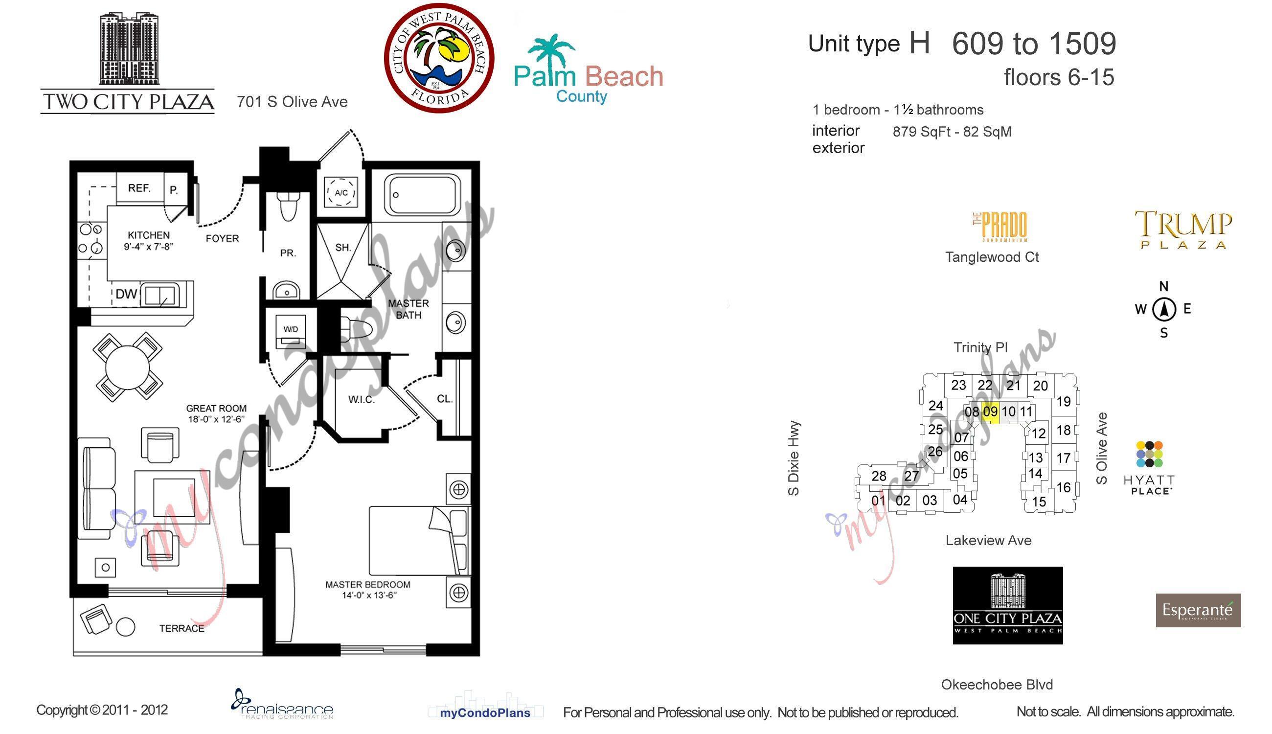 TWO CITY PLAZA CONDO - Residential