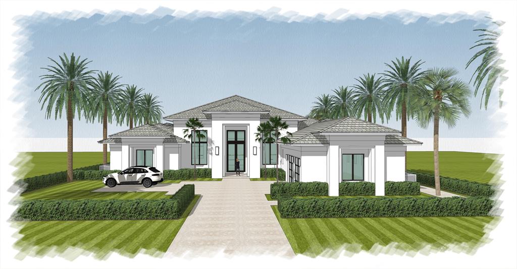 New Custom - Premier Golf Course Estate Home lot with water views located close to The Club and to be completed mid 2022.  This 4 bedroom 5.2 bath home will have a contemporary flair with open floor plan,  sizable bedrooms, luxurious owners suite with lavish bath and closets.  Enjoy countless hours in your outdoor living room and around the pool with sun shelf and spa all  with wide golf and water views.

Finishes to  include custom cabinetry, large porcelain floors, custom countertops, flat cement tile roof, pool and decking.  

ACT NOW and you can be apart of the selection process.