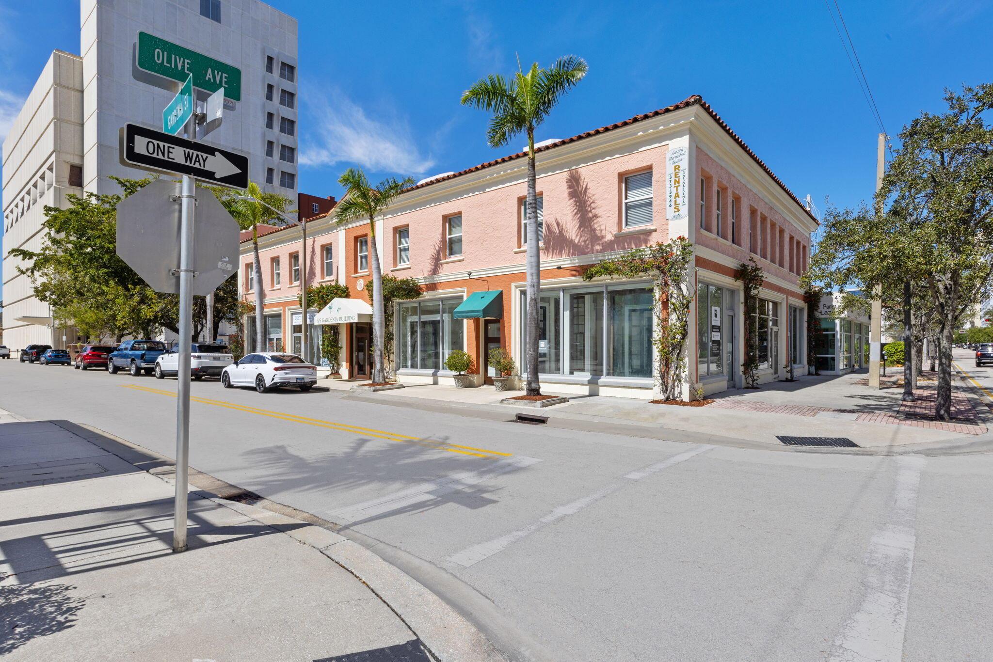 303 Gardenia and 501 S Olive are being sold together
Landmark Commercial Realty Advisors is pleased to present 303 Gardenia St and 501 S Olive Ave an incredible opportunity to purchase TWO buildings in the heart of downtown West Palm Beach, Florida.

The Properties offer incredible opportunity for a covered land play with existing in place cash flow through retail and residential tenants and with the underlying development opportunity allowed in the zoning district. Both Buildings have a 10 story height limit and a FAR of 2.75. 303 Gardenia St

- A two-story mixed-use building. First Floor consists of 5 retail/office units and 2nd floor consists of 7 residential units.

501 S Olive Ave

- Situated on 0.20 acres, features a fully built-out office and unique building footprint for existing and future uses.