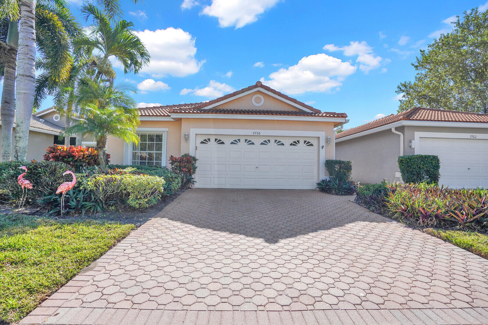 SELLER REMOVED POLYBUTYLENE PIPES -$20,000 - Features a 2021 roof, new A/C, full hurricane shutters,  screened patio, partial private lake view, and desirable southern exposure. This easy maintenance one-story home is light and bright.  Conveniently located near the clubhouse in this well-established 55+ community in central Palm Beach County.