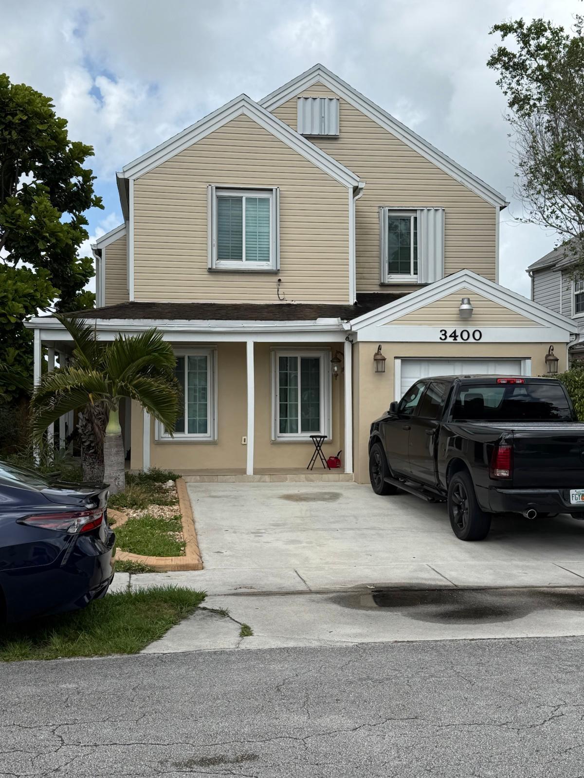 Welcome to this charming three-bedroom, two-and-a-half-bath residence nestled in the Meadows of Miramar community in Miramar, Florida. This two-story single-family home offers 1,569 square feet of finished living space, thoughtfully designed to maximize comfort and functionality. The property features a one-car garage and boasts waterfront positioning, adding distinctive appeal and outdoor enjoyment opportunities. Whether you're seeking a well-proportioned home with room to grow or appreciate the added dimension waterfront property brings to daily living, this residence presents an appealing option in an established community. Buyers must be accompanied by their agent. AC 1 yr old.Has accordion shutters. For showing Call Co Agent ONLY!! 24 hours in advanced -  NO SUNDAYS