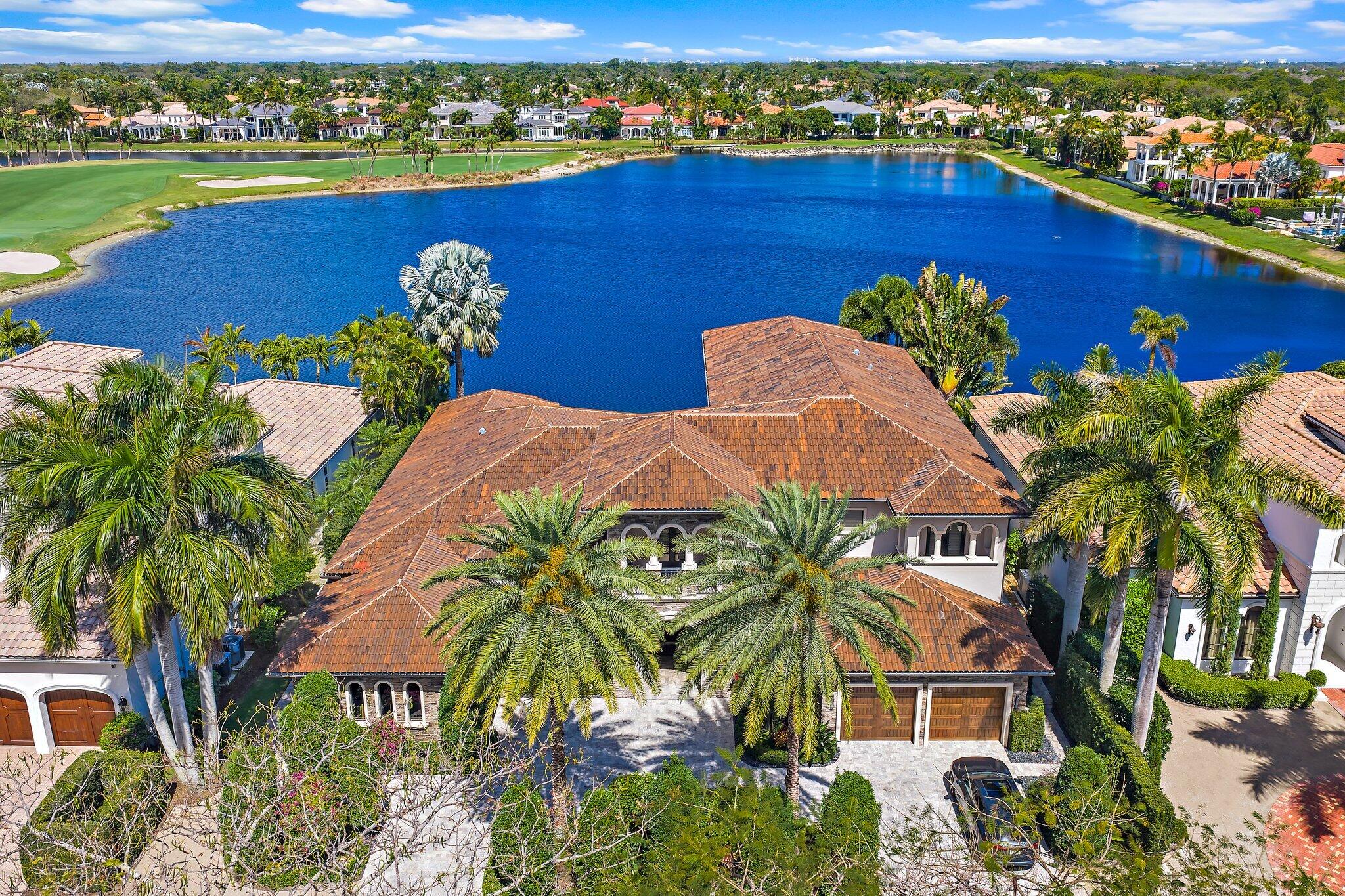 Welcome to one of the most exceptional homes in the prestigious Frenchman's Reserve Country Club--perfectly positioned on one of the most coveted lots in the estate section with sweeping water and golf course views of the 17th hole.  Completely transformed by a multi-million dollar full-home renovation over the past few years, this extraordinary residence blends timeless luxury with cutting-edge technology, offering a truly turnkey, move-in-ready experience.  Spanning an expansive floor plan with 6 bedrooms and 9 bathrooms, the home is designed for both grand entertaining and comfortable everyday living. The interiors feature sophisticated finishes, a private office, game room, and a state-of-the-art theater room equipped with top-of-the-line components and a fully integrated smart home system controlling lighting, climate, security, and entertainment throughout the property.  The chef's kitchen and main living areas flow seamlessly to the outdoor spaces where breathtaking views take center stage. Step outside to an entertainer's paradise featuring an infinity-edge pool, outdoor kitchen, and fireplace, all overlooking tranquil water vistas and the lush fairways of the 17th hole.  Upstairs, oversized balconies provide the perfect setting for sunrise coffee or sunset cocktails while taking in the spectacular scenery. The home also features custom high-end closet systems, a private gym, and extensive built-ins throughout.  Additional highlights include:     "    3.1 - car garage     "    Spacious guest suites with en-suite baths     "    Designer finishes and luxury materials throughout     "    Resort-style indoor/outdoor living  This rare offering represents one of the finest residences in Palm Beach Gardens, delivering unmatched craftsmanship, technology, and views within one of South Florida's most exclusive golf communities.  A truly exceptional opportunity to own one of the premier estate homes in Frenchman's Reserve.