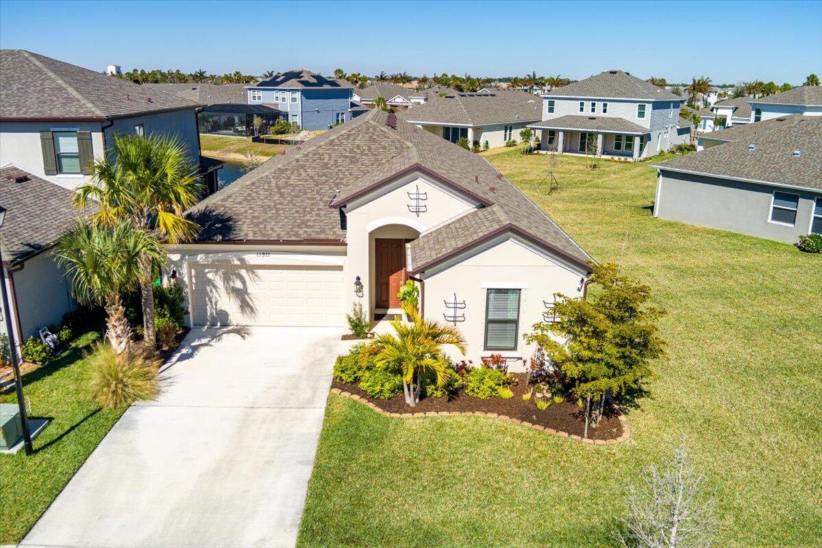 Stunning Antigua Model home features 4BD/3BA and approx. 2400 sqft of beautifully upgraded living space with relaxing water view. Designed with both elegance and functionality in mind, this home features an open, bright, layout highlighted by 8 ft doors. At the heart of the home is a nicely appointed kitchen with a large island and spacious walk-in pantry—ideal for both everyday living and entertaining. The primary suite serves as a private retreat with a luxurious ensuite and generous custom closet. Three bedrooms, a beautiful home office and numerous upgrades throughout add comfort, efficiency, and modern style. Residents enjoy exceptional amenities: a pool, splash pad, clubhouse, dog park, playground, and courts for pickleball, tennis, and basketball. Schedule your private showing today
