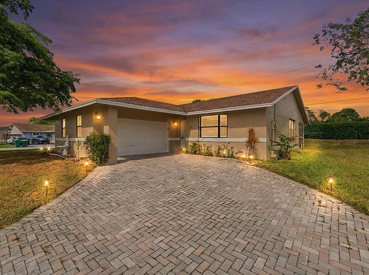 Welcome to this charming 3-bedroom, 2-bathroom home located in the desirable Calico Country community in Tamarac. This residence features an open kitchen that flows seamlessly into the main living areas, creating a bright and inviting space perfect for everyday living and entertaining. Enjoy relaxing mornings or peaceful evenings in the screened-in patio, offering comfort and privacy year-round. Ideally situated in an excellent location close to shopping, dining, and major roadways. Calico Country offers a beautiful community pool and well-maintained surroundings. Low HOA of just $135 per month makes this an incredible value.