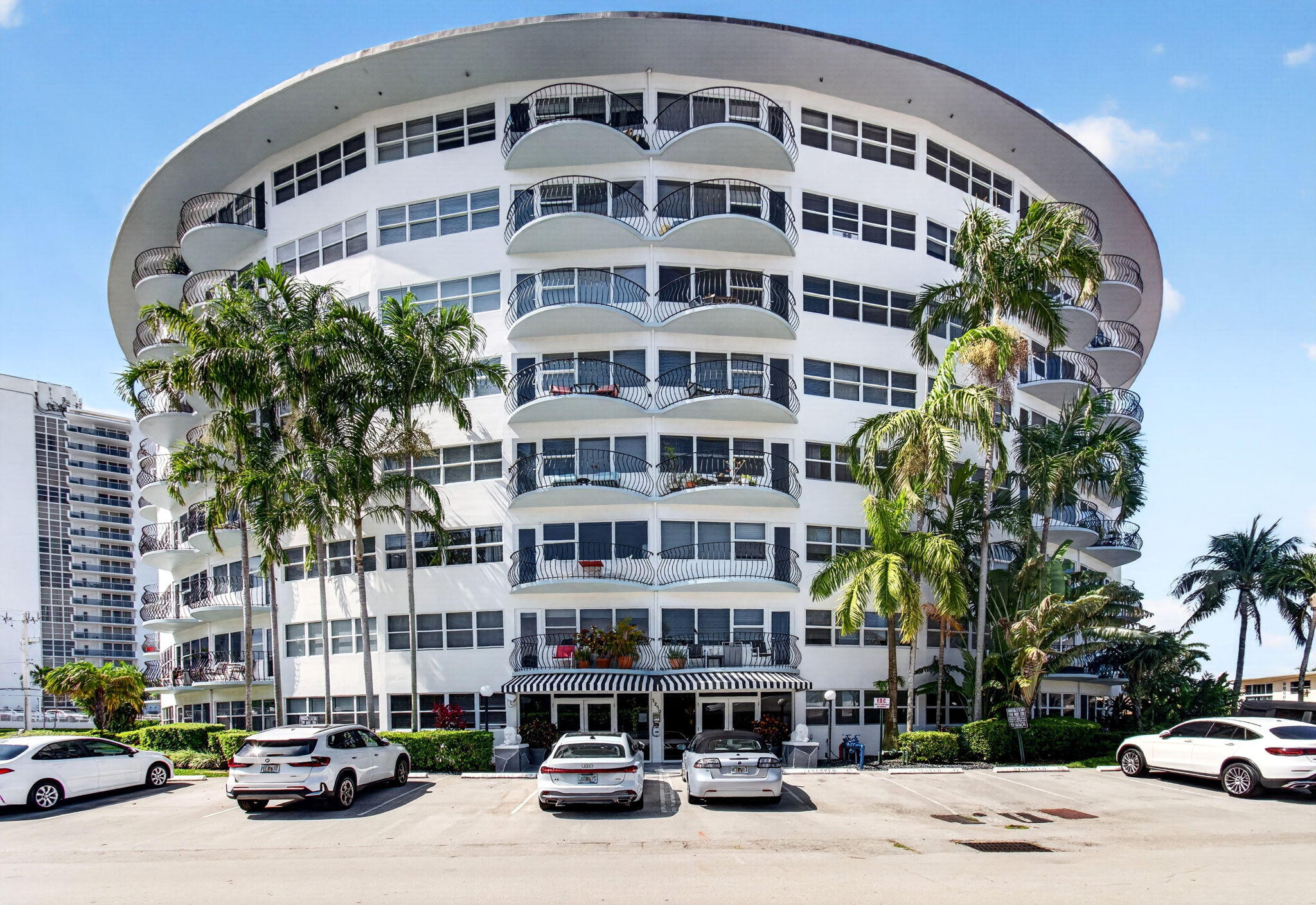 Welcome to Le Cercle, a beautifully renovated boutique condominium  steps from the beach in one of Fort Lauderdale's most desirable coastal neighborhoods. This charming 2-bed, 1-bath residence offers the perfect blend of comfort, style, & convenience, creating a true vacation-like retreat. The thoughtfully updated interior features a European-style kitchen w/ stainless steel appliances, granite countertops, & wood-look laminate flooring. The spacious primary bedroom incl. a walk-in closet, providing ample storage & functionality. Le Cercle is a meticulously maintained building offering exceptional amenities, including a modern lobby, heated swimming pool, fitness center, BBQ area, & an 8th floor sundeck w/ breathtaking ocean views.   The building has completed its extensive restoration and 40-year recertification, including hurricane-impact windows and doors for added peace of mind.  Ideally situated between the Intracoastal Waterway and A1A, just off Oakland Park Boulevard, residents enjoy easy walking access to the beach, restaurants, cafés, shopping, nightlife, and all the best of South Florida's coastal lifestyle.  More than just a home, this exceptional residence is an opportunity to embrace the relaxed beachside living you've been dreaming of.