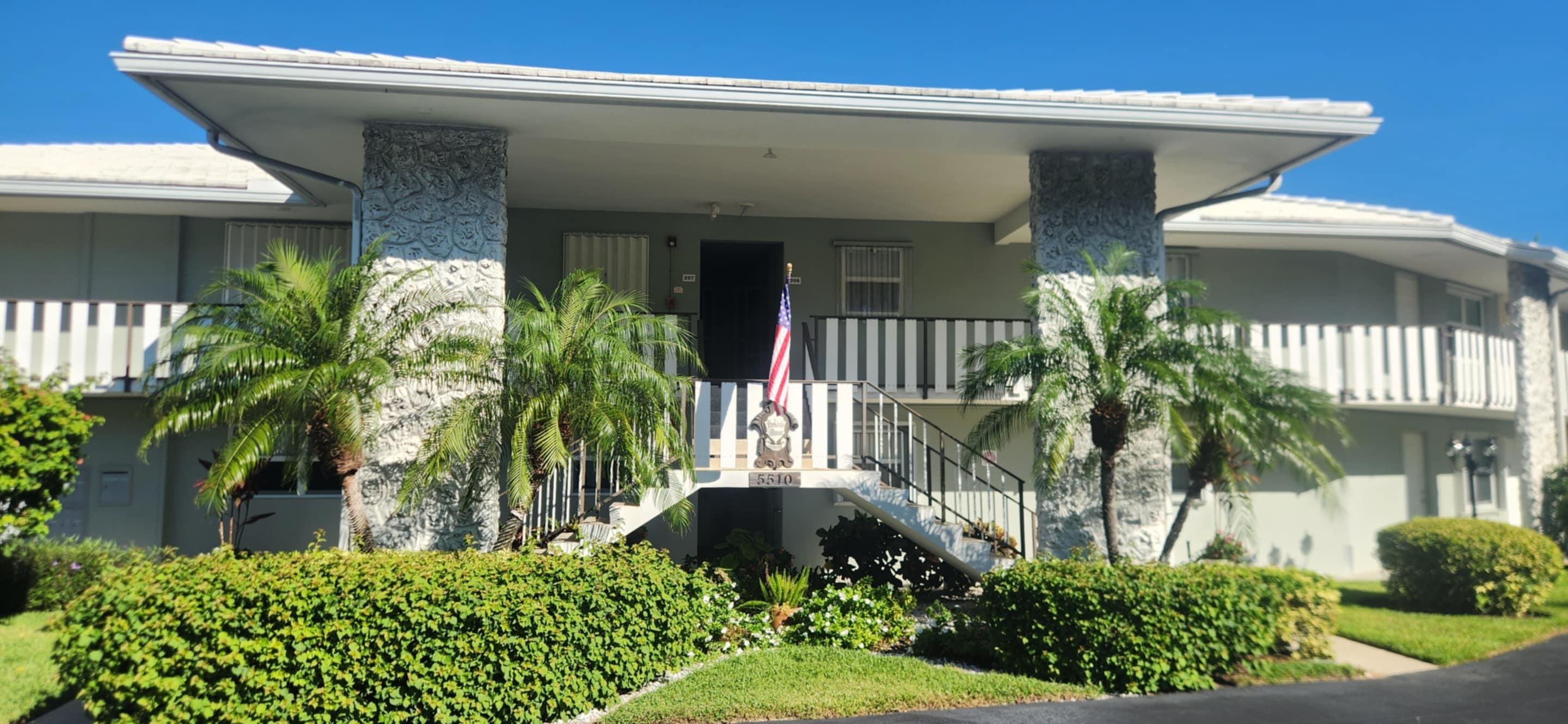 Beautiful and spacious 1-bedroom, 1.5-bath condo in the highly desirable coastal town of Ocean Ridge. Located in a 55+ community just steps from the beach, this well-maintained unit features a bright and open layout with generous living space and a Florida room overlooking the pool. Light and airy with classic finishes, offering the perfect opportunity to personalize to your taste. Enjoy private beach access with oceanfront deck and shower, plus a quiet, well-kept community setting. Ideal for full-time living or a relaxing seasonal getaway..