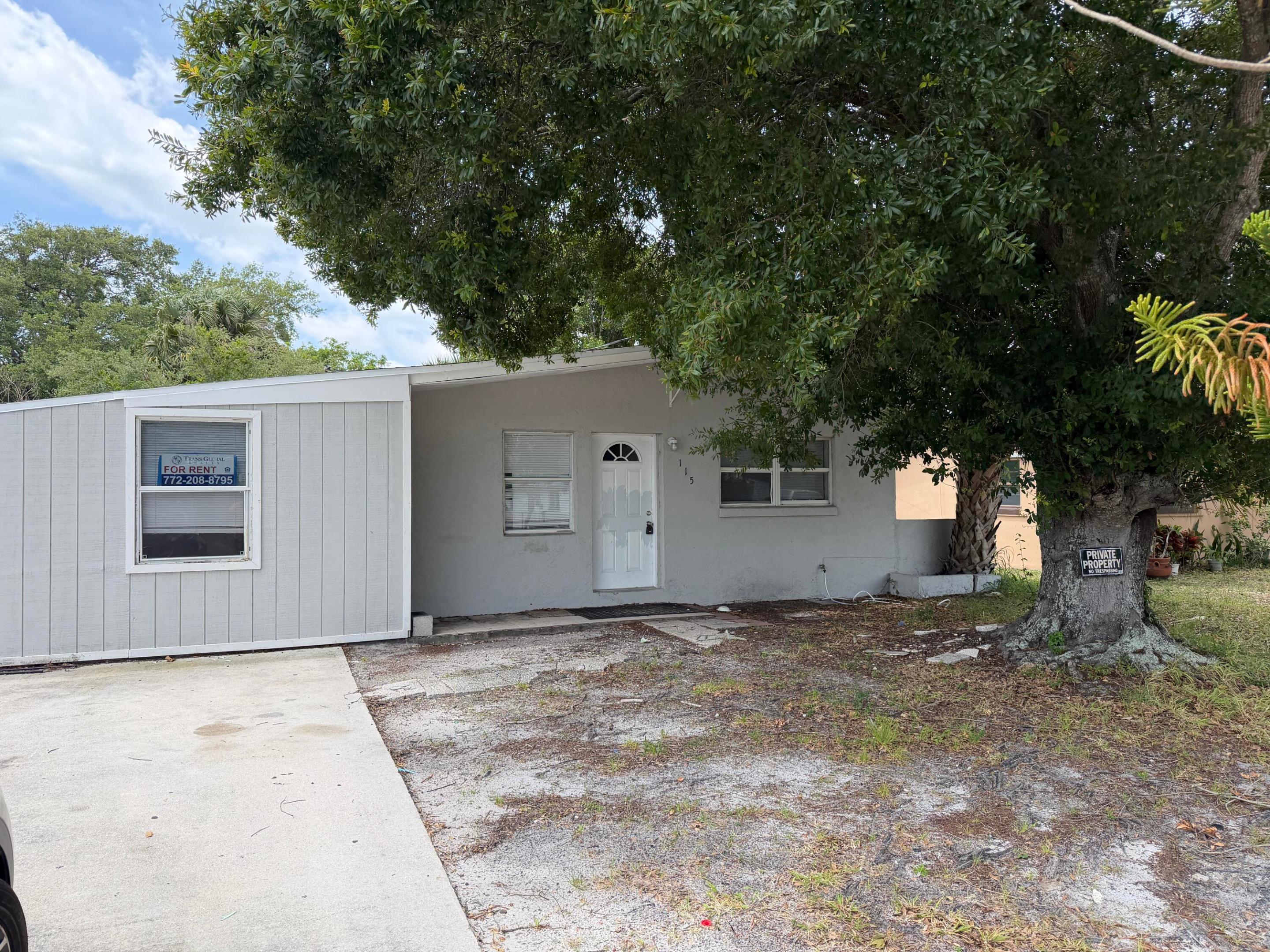Welcome to this charming 4-bedroom, 2-bath home in the heart of Fort Pierce! Perfect as a starter home, this property offers a comfortable and functional layout with spacious living areas, a bright kitchen, and generously sized bedrooms. The split floor plan provides added privacy, while the large backyard offers plenty of room for entertaining, pets, or future outdoor additions. Conveniently located near schools, shopping, dining, and major highways, this home combines comfort, value, and accessibility. Whether you're a first-time homebuyer or looking to expand your investment portfolio, this is an opportunity you won't want to miss!