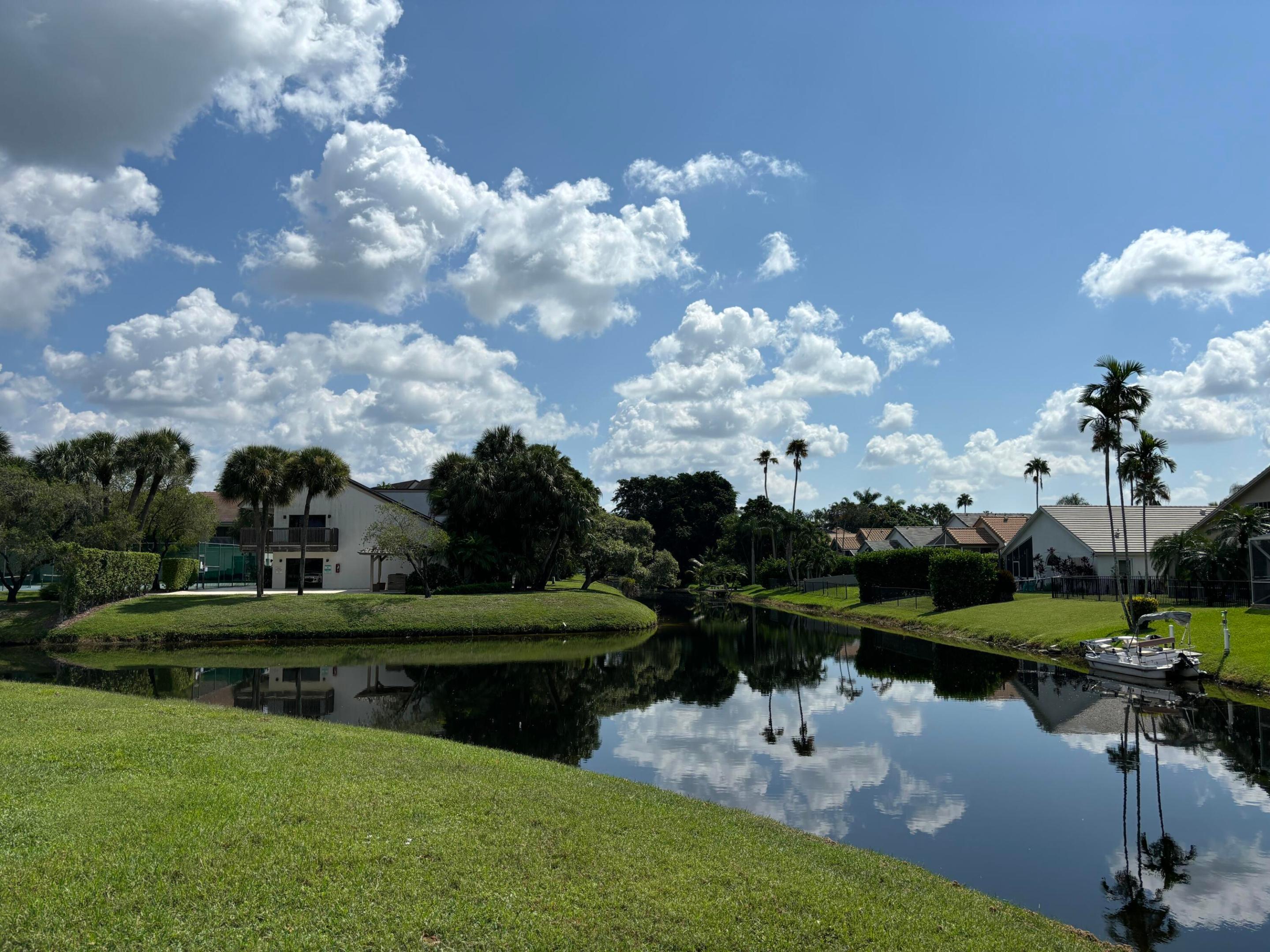 ONE LEVEL 1st floor condo is ready to move-in. Totally remodeled 2 bedrooms/2 bathrooms/1 car garage waterfront condo in Shores perfectly located near Palm Beach Polo, WEF, and Wellington mall. Canal has the direct access to the Lake of Wellington - to enjoy with your paddle boards or kayaks. The Shores community offers a resort style living with very well maintained tennis and pickleball courts, pool and a fitness center. Monthly Maintenance fee includes insurance, cable, lawn care, pest control.