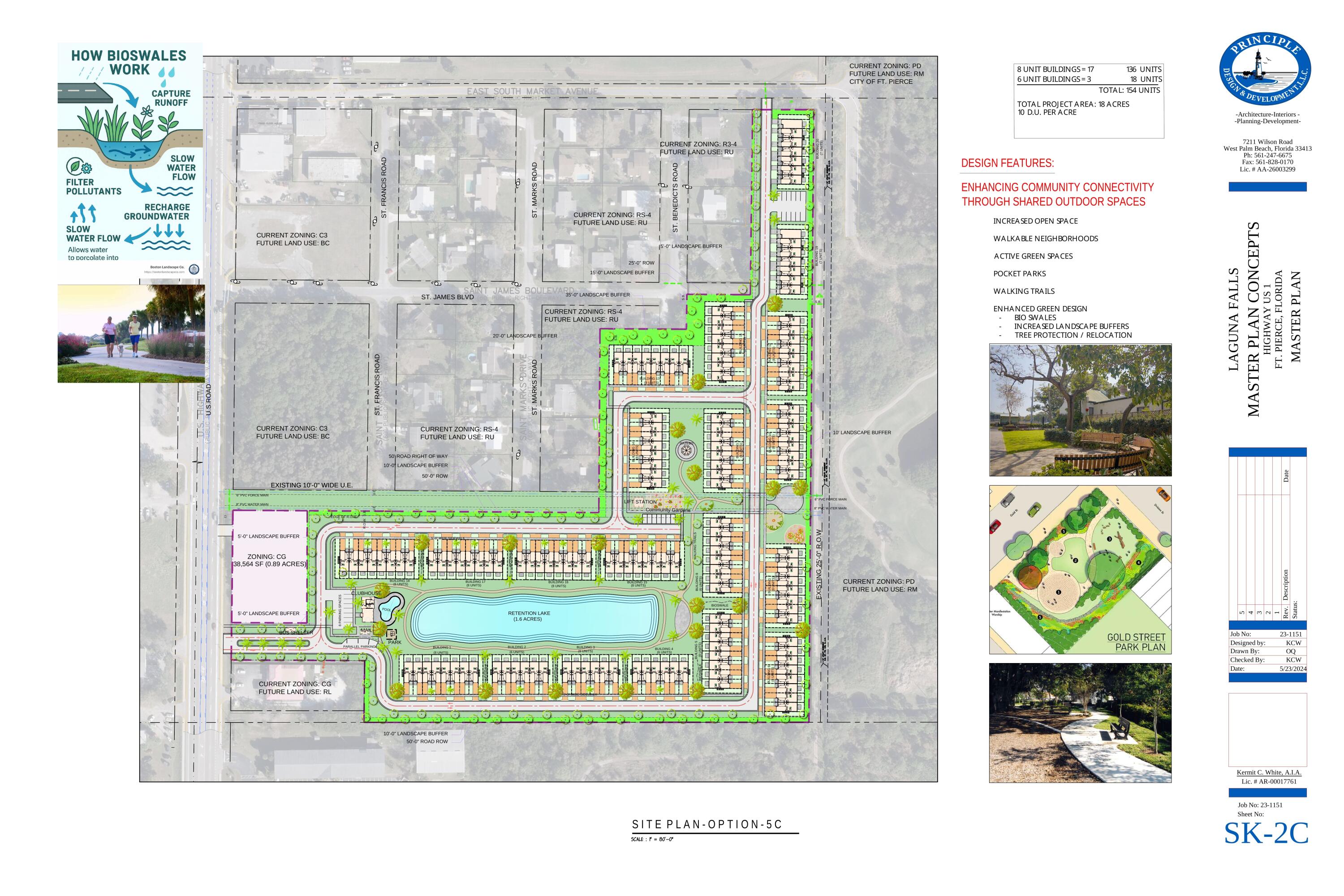 To be Entitled Fort Pierce development opportunity on U.S. Hwy 1 with approx. 158+/- residential units planned, featuring clubhouse, pool, walking trails, pocket parks, bioswales, retention lake, and strong multifamily/build-to-rent potential. To be Entitled Fort Pierce development opportunity on U.S. Hwy 1 with approx. 158+/- residential units planned, featuring clubhouse, pool, walking trails, pocket parks, bioswales, retention lake, and strong multifamily/build-to-rent potential.