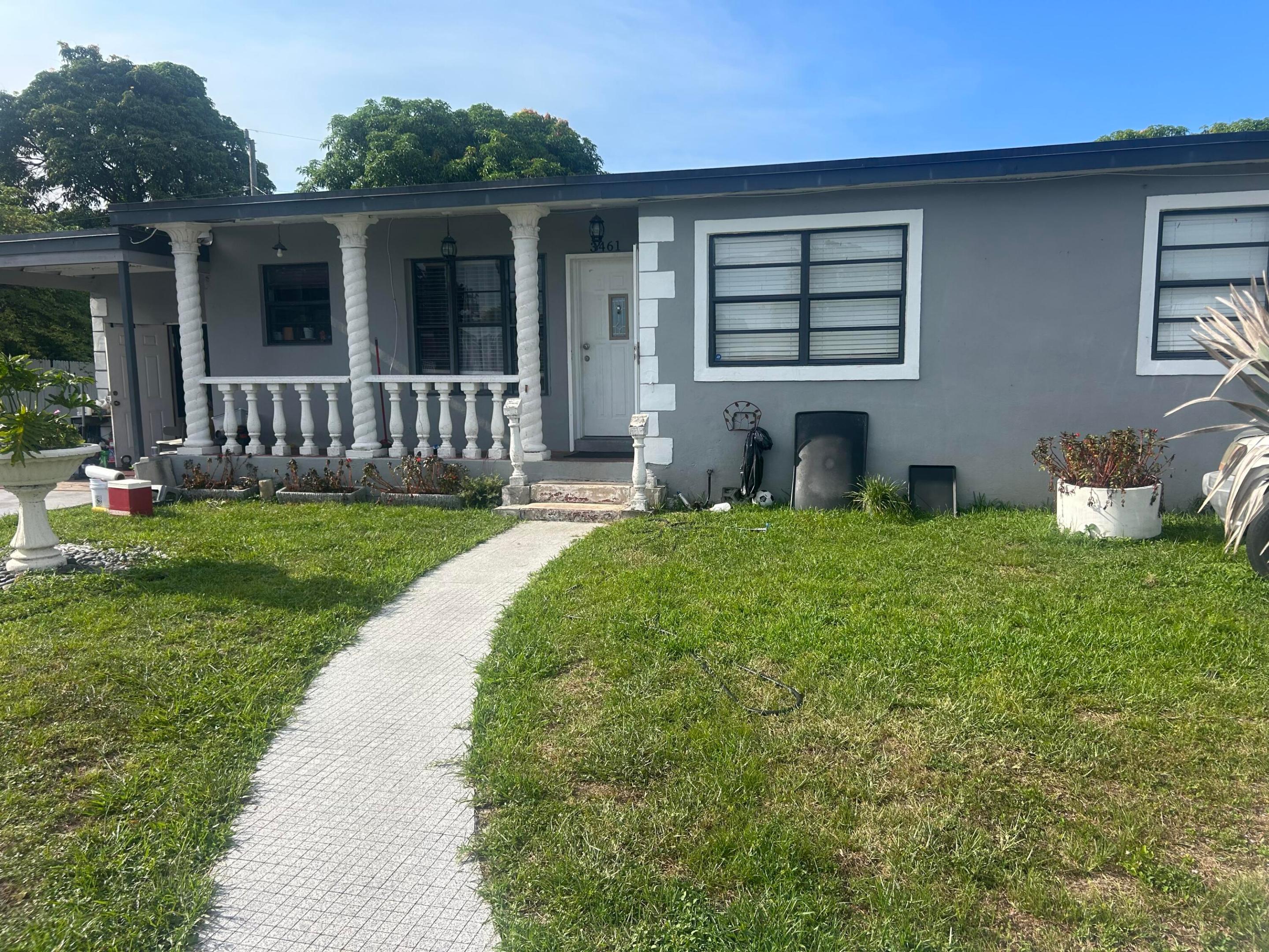 Discover this single-story residence in Myrtle Grove 1st Addition, Miami Gardens, offering three bedrooms and one bathroom within 1,110 square feet of finished living space. This practical three-bedroom home provides functional floor planning ideal for those seeking a straightforward, efficient layout. Situated in Miami Gardens, this property presents an accessible option for buyers seeking residential real estate in the area. The single-level design ensures easy accessibility throughout the home, making daily living convenient and manageable. Plenty of yard space to build more living space. This property is not in foreclosure