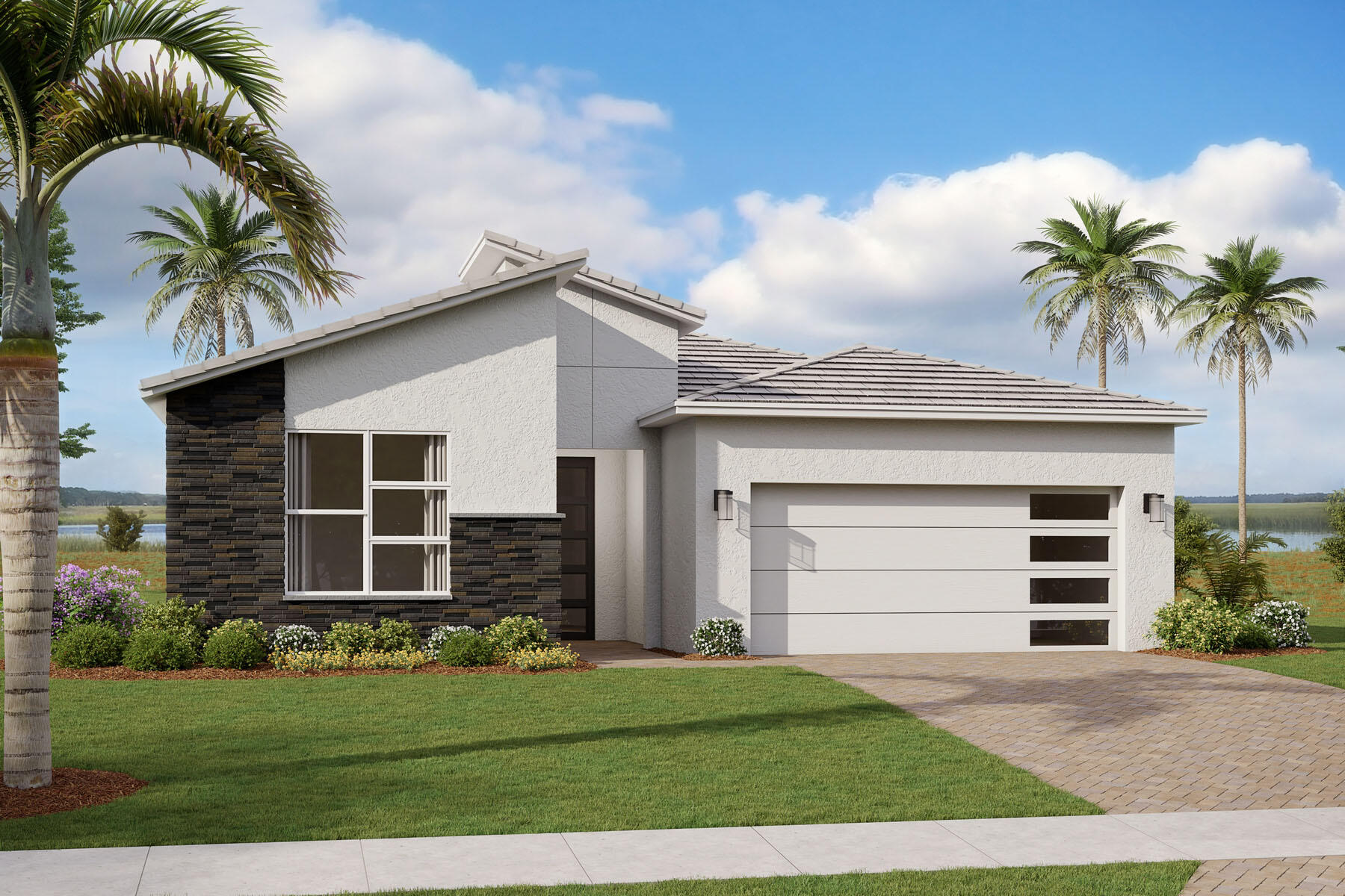 This beautiful Haven floorplan offers 2 bedrooms, 2.5 baths, and a spacious open-concept layout designed for modern living. This thoughtfully crafted home features a welcoming foyer, a versatile study space, and a seamless flow between the kitchen, dining, and great room. The Haven also includes a private owner's suite with a walk-in closet and a covered lanai, perfect for enjoying Florida outdoor living.