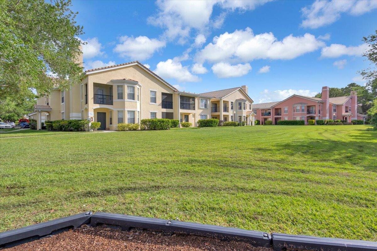 Enjoy preserve-facing privacy in this first-floor 3-bedroom, 2-bath condo in Belmont at St. Lucie West. With 1,497 sq feet, it's tucked-away back corner location offers a more peaceful setting with views of green space, not the parking area. Inside, find granite counters throughout, all tiles floors, a split-bedroom layout, and a private patio off the primary bedroom & kitchen. Major updates include the AC replaced in 2025 and hot water heater replaced in 2023. Belmont is a gated community with amenities that include a pool, clubhouse, tennis courts, and fitness center.   FHA and VA financing possible. Conveniently located near I-95, shopping, dining, and everyday errands, this condo is also less than half a mile to Starbucks and about 1.6 miles to Clover Park, home of Mets spring training.
