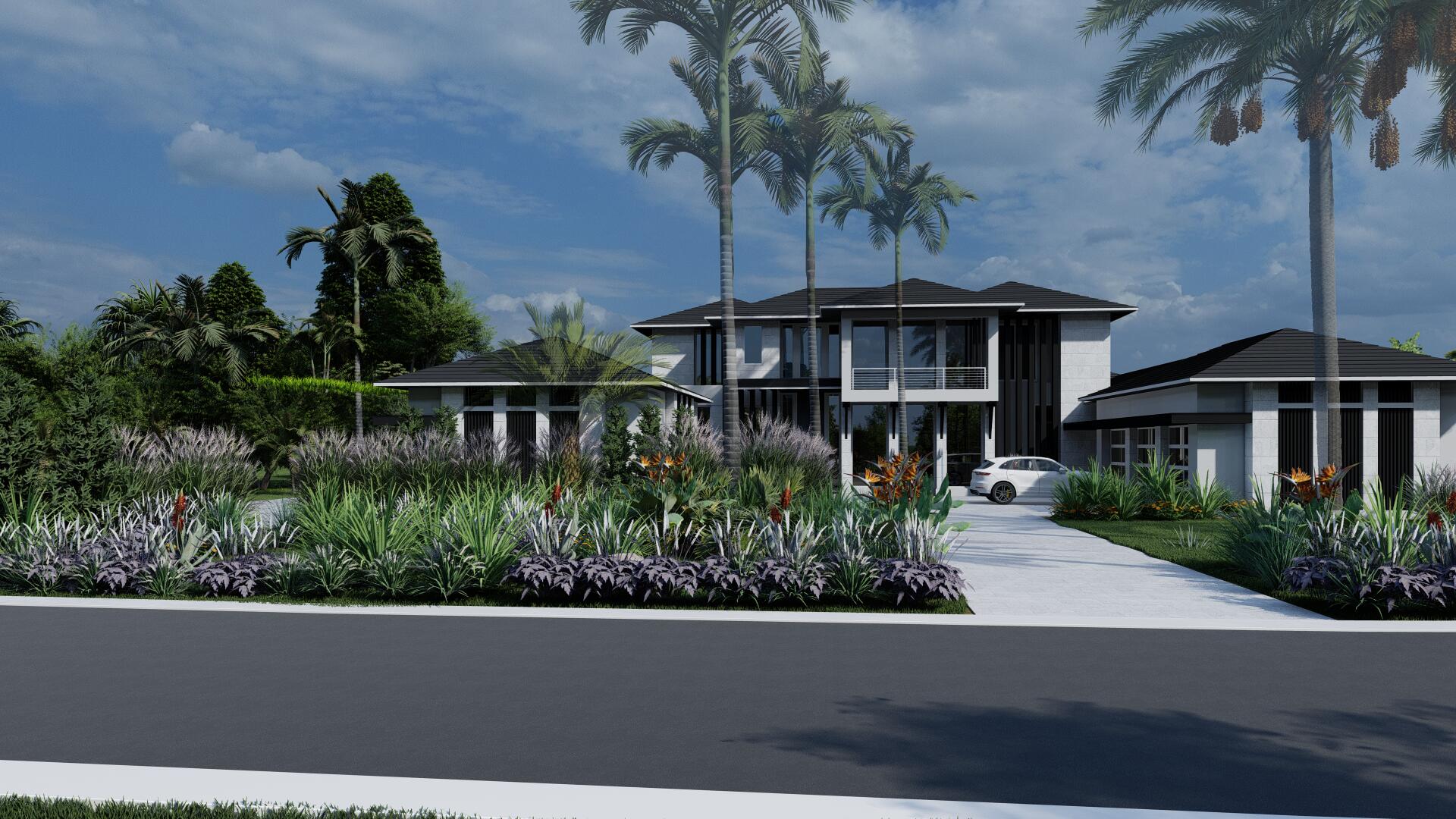 Situated on nearly one acre prime deep water lot with dock with the most breathtaking tranquil water views, this home will feature 10,359 sf of masterfully designed living area. This Frenchman's Creek gem is being built by Le Chateau Custom Homes, designed by world renowned architect Randall Stofft and interior design by Jenny Ramsey Interiors, will showcase unparalleled design using the finest of materials. Boasting a spacious two-story 7 bedroom floorplan with expansive indoor and outdoor living including a large club room with pub, theater, office, gym. State-of-the-art Downsview Kitchen with SubZero and Wolf appliances, but for those times you want to entertain, there is also a separate fully equipped chef's kitchen and off of the dining room is a fully enclosed & temperature controlled wine room. Just steps from the kitchen are the breakfast area and family room which seamlessly integrate into the outdoor dining area and expansive covered loggia. The Owner's suite welcomes you with a large bedroom area, separate seating area, luxuriously appointed his and her baths, huge closets and pristine views while offering tremendous privacy,. Each of the 5 guest bedrooms also feature en-suite bathrooms with Downsview vanities and generous closets.  The outdoor living area features a huge pool & spa with plenty of area to relax as well as an expansive outdoor loggia with summer kitchen, outdoor lounge & dining, fireplace and retractable screens. Some additional features are a whole house generator, sauna, cold plunge, upstairs and downstairs laundry rooms, 6 car garage plus 2 golf cart garages and so much more. This residence will prove to be the pinnacle of luxury living in Frenchman's Creek with its seamless fusion of design, comfort and technology creating a living experience like no other.  Call us today to learn more about this unique opportunity.