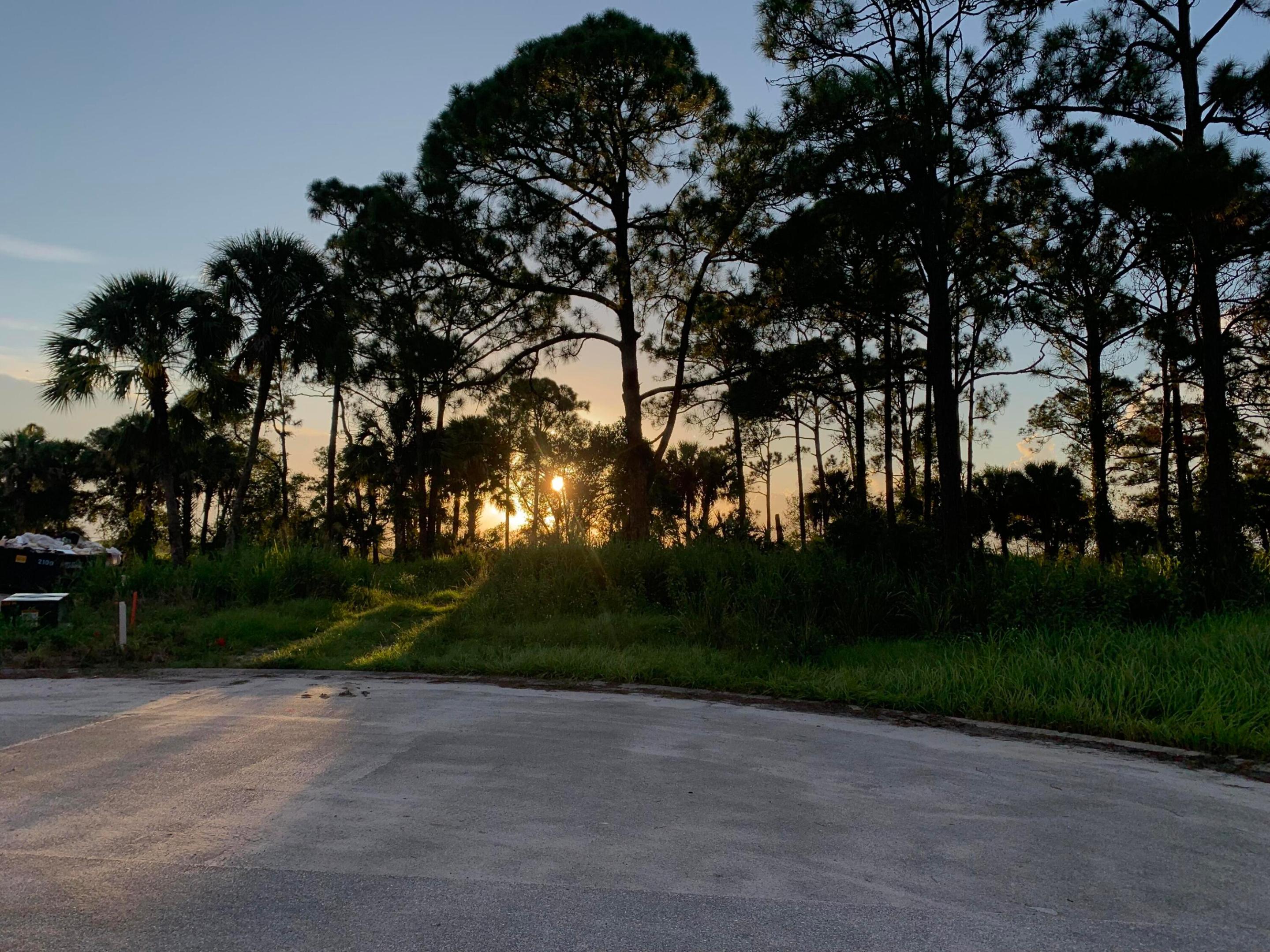 Discover the potential of this expansive land property located at 10654 Sugar Pine Dr, Fort Pierce, FL. Nestled in a serene setting, Breathtaking sunset and water views. This 1.08 Acre parcel is located at the end of a cul-de-sac. Build your dream home!