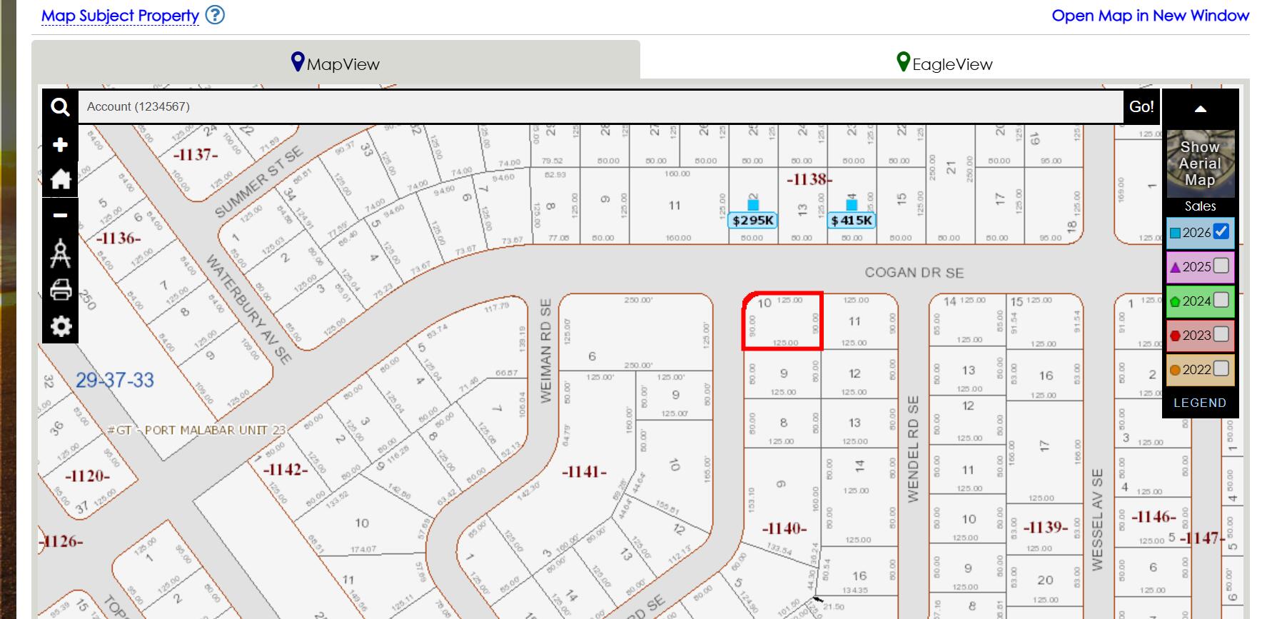 EVERGLADES AVE HEIGHTS - Land