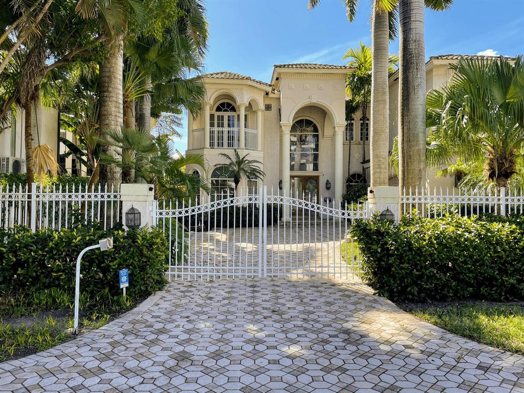 Come and see this magnificent gated waterfront Estate located in the highly desirable Seven Isles community in Las Olas, sitting on just over a 10,000sqft lot. This is a perfect boaters paradise home with about 75' of waterfrontage with direct ocean access via the intercoastal. The home features 5 bedrooms and 5 baths, along with a 2 car garage, a gorgeous pool along the water. On the first floor you will find 2 bedrooms and 2 baths along with an open kitchen and large island. On the second level you will find the master bedroom and two additional bedrooms, each with their own full bathrooms. The second level also features an open entertainment area with sliding glass doors out to a large southern facing balcony, perfect for watching the boats pass by. Your are moments away from the best Fort Lauderdale has to offer, including beaches, restaurants, shopping the airport and much more.