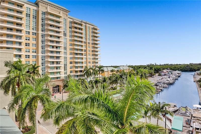 Live the South Florida Lifestyle! Sun and Fun! Gorgeous one bedroom one bath, on the 5th floor with Marina and Intracoastal Views in the resort style community of Marina Village. New upgrades include Luxury Vinyl flooring, Paint, and brand new Range. A/C one year. Master bedroom features spacious walk-in closet. Washer and Dryer in unit. Beautiful water views from living and bedroom. Garage parking on same floor. Community offers huge pool, jacuzzi, fitness room, and more. Building has Fully funded reserves. May rent immediately. Pets welcome. Steps to Waterfront dining, Marina Cafe, and Banana Boat for a variety of watersport activities! Walk to the beach or minutes to downtown Delray! Marina has boat slips available for purchase.