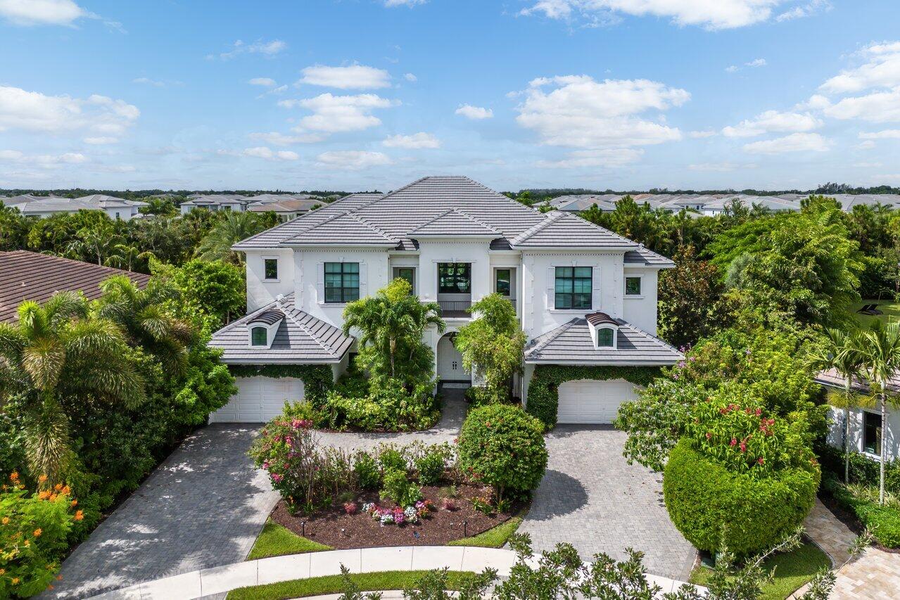Unique opportunity to purchase a 1/2 acre property in the prestigious Kensington enclave of Seven Bridges. This sprawling 7,600 SF estate is nestled in a cul-de-sac with a tremendous south-facing, private backyard. The home features wide plank wood flooring, hurricane impact windows and a highly upgraded kitchen with Sub-Zero/Wolf appliances. The backyard oasis hosts a resort-style pool, summer kitchen, pergola, extensive custom landscaping with exotic flora and room to build a sports court - the ultimate private retreat. Luxury living is redefined at Seven Bridges where residents have access to world class amenities including a gourmet restaurant with Starbucks, resort pool, kid's splash park, lap pool, elite tennis program with 13 courts and fitness program. Pickleball coming soon.