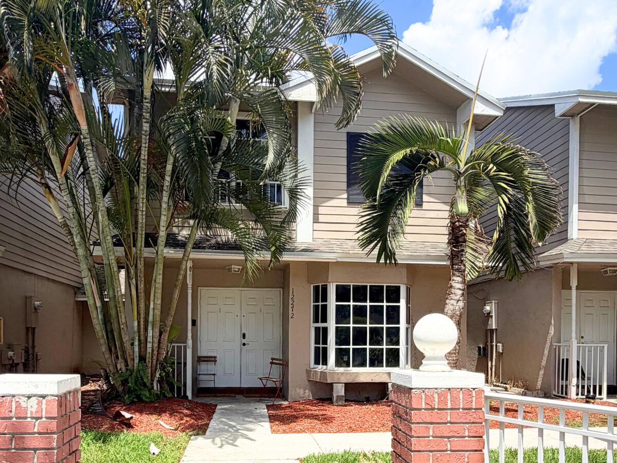 Opportunity awaits -- don't miss this 2-bedroom, 2.5-bath townhouse in the desirable Colony Courts community in Sunrise! Offering 1,388 SF of living space, this home features a functional layout with both bedrooms upstairs, vaulted ceilings, tile and carpet flooring, and an in-unit washer & dryer for added convenience. Enjoy comfortable living in a pet-friendly community with a community pool, nearby to Sawgrass Mills and Amerant Bank Arena. HOA covers roof maintenance, exterior painting, homeowners insurance, yard care, trash pickup, and community amenities. Leasing is allowed immediately, making this an excellent opportunity for both homeowners and investors alike. Includes one assigned parking space, with abundant guest parking. Short sale. Subject to 3rd party approval.