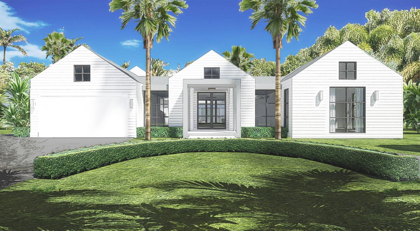 Experience refined Florida living in this exceptional NEW CONSTRUCTION single-family residence, scheduled for completion in Fall 2026, located within the gated community of Eastpointe Country Club. Designed for both elegance and comfort, this CBS-constructed home with a standing-seam metal roof offers 4 bedrooms, 4.5 bathrooms, and 3711 square feet under air (5,081 total square feet).  The open-concept design is ideal for indoor/outdoor entertaining, featuring a resort-style heated pool, gas outdoor kitchen, courtyard and loggia.  A two-car garage with a dedicated golf cart bay completes the home.  Eastpointe Country Club residents enjoy a lifestyle which includes a clubhouse with dining, community pools, tennis and pickleball courts, and 36 holes of championship Fazio-designed golf.