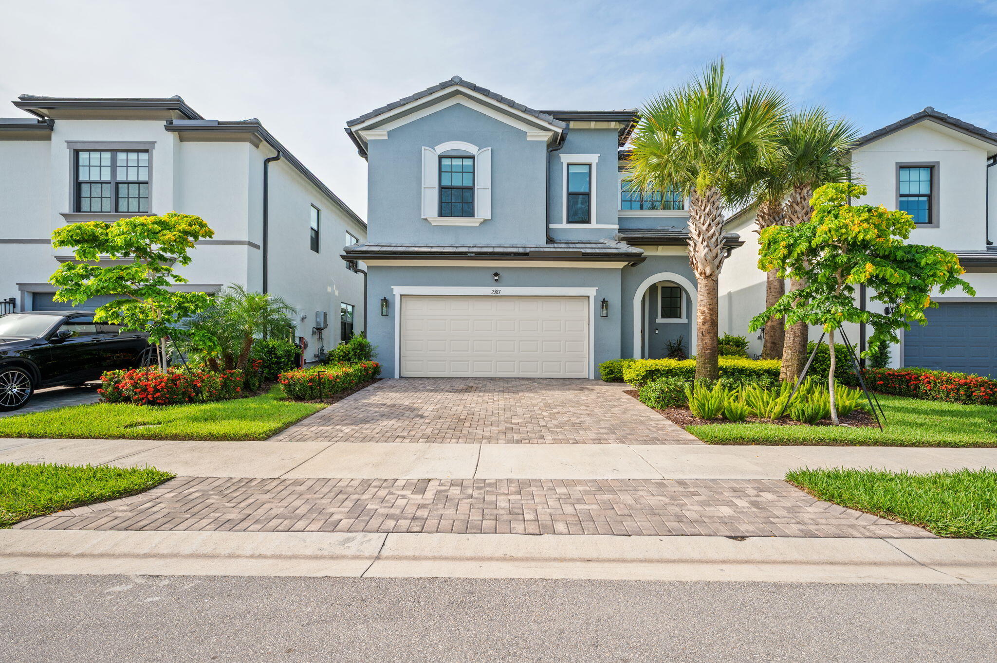 This 2024, like new, Pulte home is located in the uber conveniant gated community of Oak Tree.  It is a perfectly designed residence adorned with upgrades galore including a brand new custom heated saltwater pool and marble pavers. The lower level features a functional and open design with the chefs kitchen and living area enjoying views to the huge covered lanai. Upstairs the 3 bedrooms and loft offer generous room sizes and closet space with the primary providing separate tub, dual vanity and walk in closet.  Some upgrades beyond the usual Pulte package include, custom lighting (interior and exterior), professionally installed blinds, upgraded appliances,  accent walls, floor to ceiling bathroom tiles, built out garage with storage, electric car charger, landscaping and smooth walls.   Rollingwood Ct is an idyllic cul de sac of just a few homes enhancing the quiet and peaceful liefstyle.  The home is perfectly positioned being just a short stroll to the amenities and adjacent to a green space for kids and dogs to run.  Oak Tree offers an elevated lifestyle with the wonderful amenities including the resort style pool, state of the art fitness center, pickleball courts, relaxation areas, community room.  HOA fee includes - security gate, amenities, HBO, internet, irrigation and landscaping.  Oak Tree is conveniently located being a very short commute to the beaches, downtown Fort Lauderdale, Las Olas, airports, places of worship and entertainment.