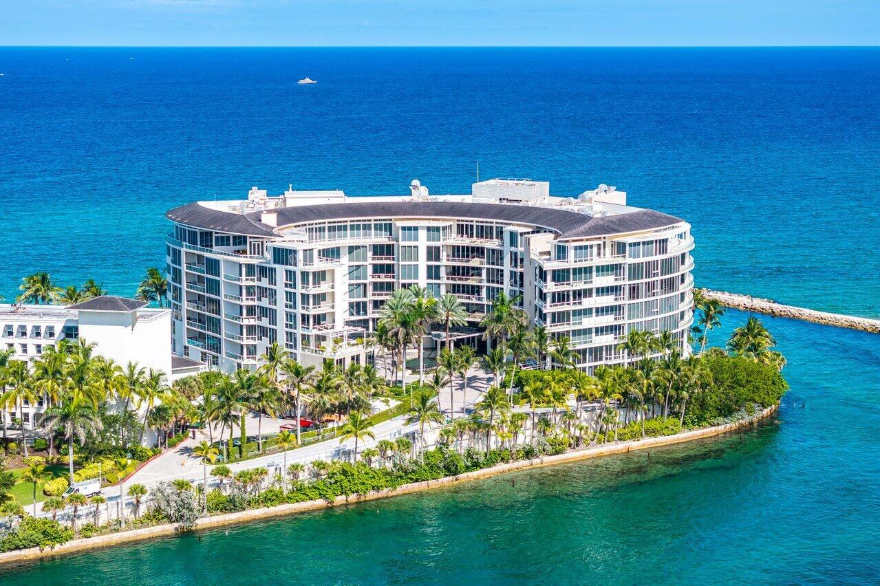 One Thousand Ocean | Welcome to Boca Raton's Most Prestigious Address on the Ocean. This rarely available Center Stack direct ocean-front 05-Line is now available. 11' floor to ceiling windows w/breathtaking views of the Ocean & Boca inlet. The spacious unit has total 5486 total sq ft. & the floor-plan includes 3 bedrooms & 3.1 bathrooms, all water views, cozy Theater, The Chef's kitchen includes marble counter tops, high-gloss Walnut Cabinetry, wine station & coolers, coffee station, double ovens & dishwashers, and an outdoor Hibachi grill & BBQ. The over-sized Primary Suite has breathtaking ocean views, custom iron & glass doors leading to an expansive closet w/ built-in storage & vanity island. The primary BA has marble detailing, separate vanities & water closets, & an over-sized spa- This magnificent residence also includes a theater room, East & West facing balconies, & large laundry & mud room. The unit also includes beautiful European white oak wide-plank hardwood flooring throughout, Control 4 Smart Home System, and private 2-Car Garage.
One Thousand Ocean has state-of-the-art amenities designed to cater to your every whim including an infinity-edge pool, spa and wellness center, and fitness facility. Full service Concierge and 24 hour Valet. The pet-friendly building also has a dedicated dog walk. Don't miss out on becoming an exclusive resident of the Boca Beach Club's One Thousand Ocean!