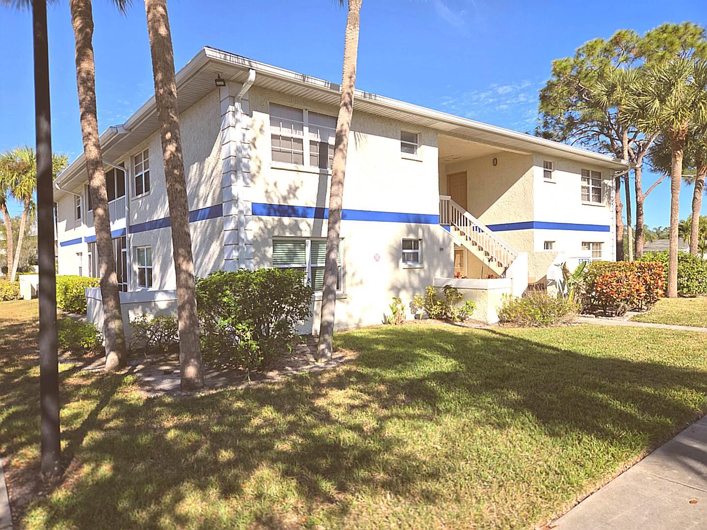 PRICE JUST REDUCED!  Great Value for this just prepared with a deep cleaning and repaint for immediate move-in 2/2 top floor corner condo by the St Lucie Hospital. Upgraded Stainless Kitchen and Baths.  Convenient installed Washer/Dryer. Priced for a quick sale. One dog or cat to 15 pounds. Inviting community pool nearby. Low maintenance fees include Water/Sewer/Trash. Hurry this one won't last.
