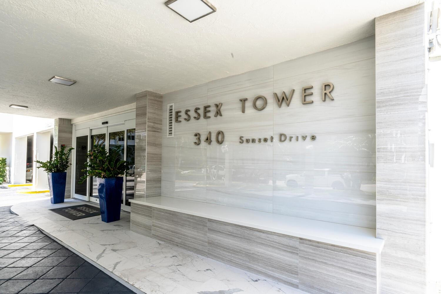 Welcome to Essex Tower, tastefully remodeled 2/2 close to all the wonderful shops and restaurants on famous Las Olas Blvd. Minutes to downtown, the beach, airport and all major highways. Kitchen open to living room and dining room for easy entertaining. Covered balcony facing north with views of the Intracoastal, ocean, and the spectacular homes of Las Olas Isles. Building recently completed it's 40 year inspection, fully funded reserves, all assessments have been paid by owner, lobby, gym, party room and hallways completely updated. Heated Infinity pool, bike room, extra storage and high speed internet. Laundry room on every floor. Pet friendly for one pet under 20lbs. Additional guest parking in garage. Building has new roof.