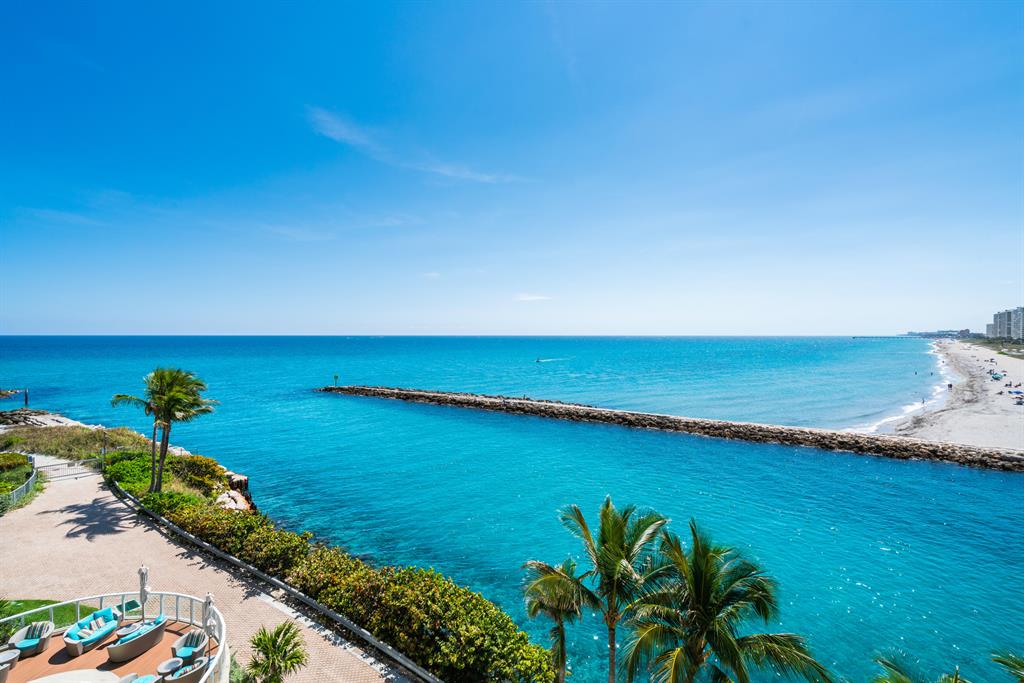 PRICED TO SELL! FULLY FURNISHED. Highly coveted corner residence with panoramic southeast ocean views is now available at Boca Raton's premier oceanfront address: One Thousand Ocean. It features over $2 Million in bespoke finishes including Brazilian cherry wood floors. Floor to ceiling glass windows provide breathtaking, endless ocean and Intracoastal vistas from every corner of this elegant and exquisite residence while capturing the sun's rays to reflect them on the impeccable hardwood floors. Soaring high ceilings harmoniously blend ocean outdoor views and an exceptionally designed interior. This one- of-a-kind residence is a blend of elegance and designer craftsmanship that  clearly appeals to the most discerning clientele. Residence 303 is the ultimate setting in which to enjoy your deserved and elegant lifestyle. Enjoy Boca Raton's most prestigious signature address, One Thousand Ocean.