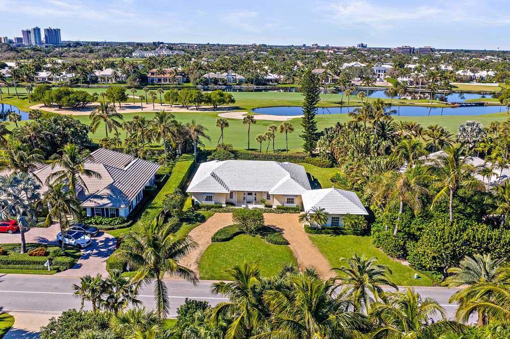 This 3 bedroom, 3 bathroom, 3200+ SqFt home offers spectacular double fairway sunset views. Located across the street from the Ocean and within walking distance to the beach club.