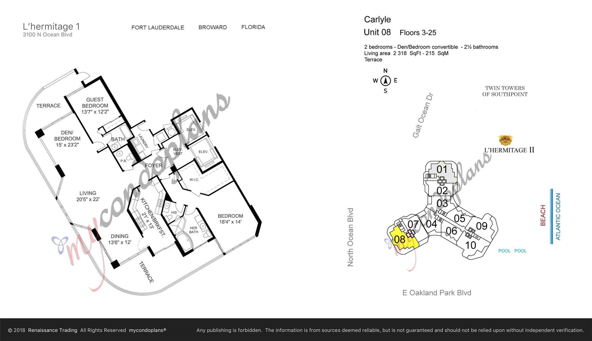 LHERMITAGE  CONDOMINIUMS - Residential