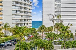 LOVELY HAPPY UNIT W/SUNNY EXPOSURE.  VIEWS OF OCEAN FROM KITCHEN AND MASTER BEDROOM.  SPACIOUS 2/2 W/SEPARATE BEDROOMS.  TILE THRUOUT, NEWER KITCHEN W/GRANITE COUNTER TOPS.  2ND BATHROOM HAS WALKIN SHOWER.  CLOSETS GALORE.  W/D IN UNIT.  24 HR DOORPERSON.  TENANT TIL 4/30.  SHARED AMENITIES W/MAYFAIR OCEAN.  BEACH ACCESS. MONTHLY MAINTENANCE BREAKDOWN ($1427.53, $226.22 (RESERVES) $75.06 cable/internet CLOSE TO SHOPPING, RESTAURANTS.  BEACH LIVING AT AN AFFORDABLE PRICE