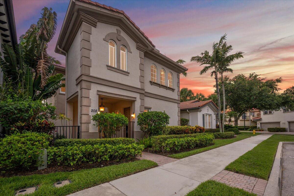 Elegant, Sophisticated, Needs to Be Seen, Custom Designed 3 Bed/2.5 Bath Home with Separate Living & Dining Rooms. Modern Chefs Kitchen Includes; Soft Close Cabinets, Specimen Marble Counter Tops, Subway Tile Backsplash, High-End Appliances with a Professional Stove Top/Oven. Renovated Bathrooms have Marble/Quartz Counters, Soft Close Cabinets & Upscale Water Features. Panoramic Impact Windows & Doors Provide Tropical Treelined Views. Interior & Exterior Features Include; High Ceilings, Outdoor Entertainment Courtyard with Built-In Gas Grille, Designer Light Fixtures, Plantation Window Treatments, Porcelain & Plank Wood Floors. Truly a One of a Kind Home. Partially Furnished. Evergrene is a Guard Gated Community with Resort-Like Amenities, Minutes to the Beach, Downtown & Airport.