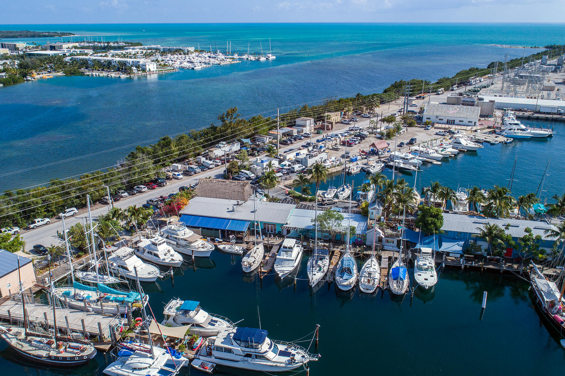Great opportunity to own a deep water slip minutes from Key West.