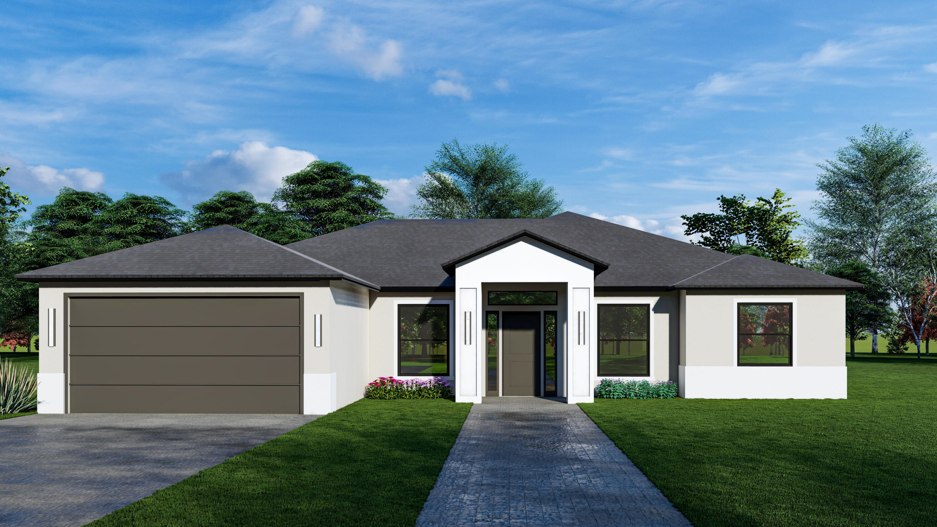 INTRODUCING THE MAGNIFICENT MONARCH MODEL. BRAND NEW, CUSTOM BUILT, A VERY RARE FIND, AN ESTATE SIZE HOME. 4/3/2 WITH AN OFFICE,  TONS OF NATURAL LIGHT WITH MULTIPLE TRANSOM WINDOWS . CABANA BATH. 2248 SQ FT OF LIVING AREA , 8 FT DOORS, 10 FT CIELINGS, 24 X 24 TILE IN MAIN LIVING AREAS, UPGRADED CARPET IN BEDREOOMS. IMPACT RESISTANT WINDOWS, SPRAY FOAM INSULATION. HIS AND HER WALK IN CLOSETS. GOURMET KITCHEN, LUXURIOS MASTER BATH.  QUARTZ AND GRANITE COUNTER TOPS. ENERGY EFFICENCY PERSONIFIED !!  ESTIMATED COMPLETION DATE 6/30/2026. AWESOME LOCATION. THE POPULAR BECKER RIDGE AREA. MINUTES FROM THE POPULAR TRADITION AREA. A COMMUTERS DREAM, EASY ACCESS TO I-95 AND FLORIDA TURNPIKE.