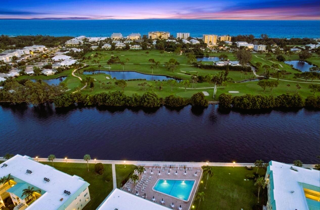 Imagine starting each morning with a stroll along the Intracoastal as the sun rises over the water, then coming home to your own peaceful retreat in the heart of Colonial Club.This beautifully maintained second-floor residence offers the effortless Florida lifestyle you've been searching for. Freshly painted and filled with natural light, this 1-bedroom,  1.5bath home features hurricane-impact windows, laminate wood and tile flooring, granite countertops, modern appliances, abundant storage, and a convenient ventless washer and dryer. The air-conditioned enclosed lanai adds valuable living space, perfect for a home office, reading retreat, or welcoming overnight guests. Outside your door, enjoy resort-style amenities including a heated saltwater pool, fitness center, clubhouse,  and picturesque waterfront grounds along the Intracoastal. The community's new roof, mansards, and seawall have all been completed, with all assessments paid. Just minutes from beaches, boating, waterfront dining, golf, shopping, and vibrant downtown Delray Beach, this is more than a home; it's where every day feels like you're on vacation.
