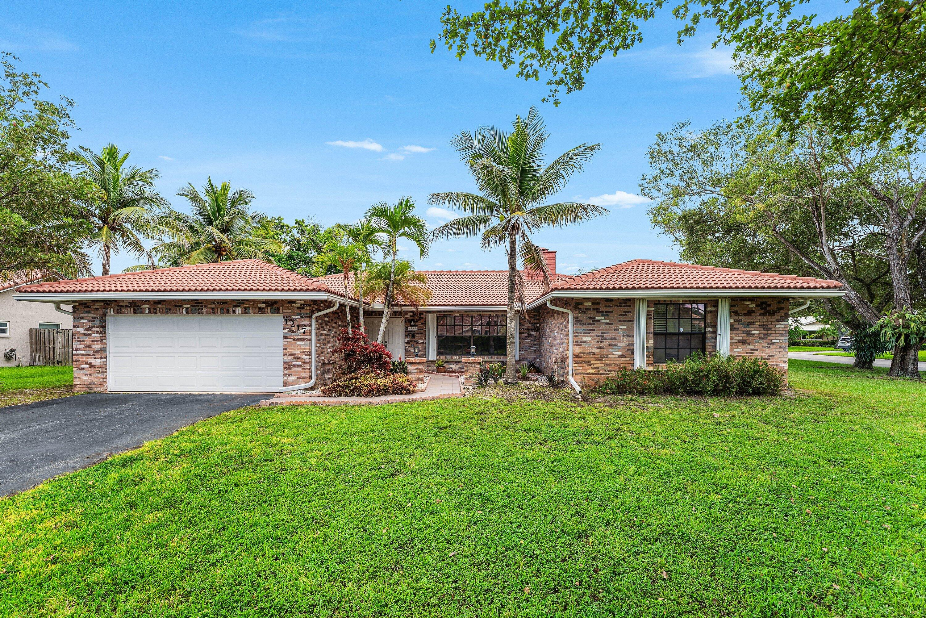 NO HOA, POOL, CORNER LOT in a 4 bedroom 2 bath home with over 2,000 square feet of living space. This property has been owned AND MAINTAINED by one owner for over 30 years. Spacious kitchen area with island overlooking family room with sliding glass doors going out to the patio and pool area. House has a stacked layout with bedrooms on one side of the house. Rare opportunity to get into a house that is corner lot, does not border a main road and big ticket items taken care; roof installed in 2010 and AC in 2018.