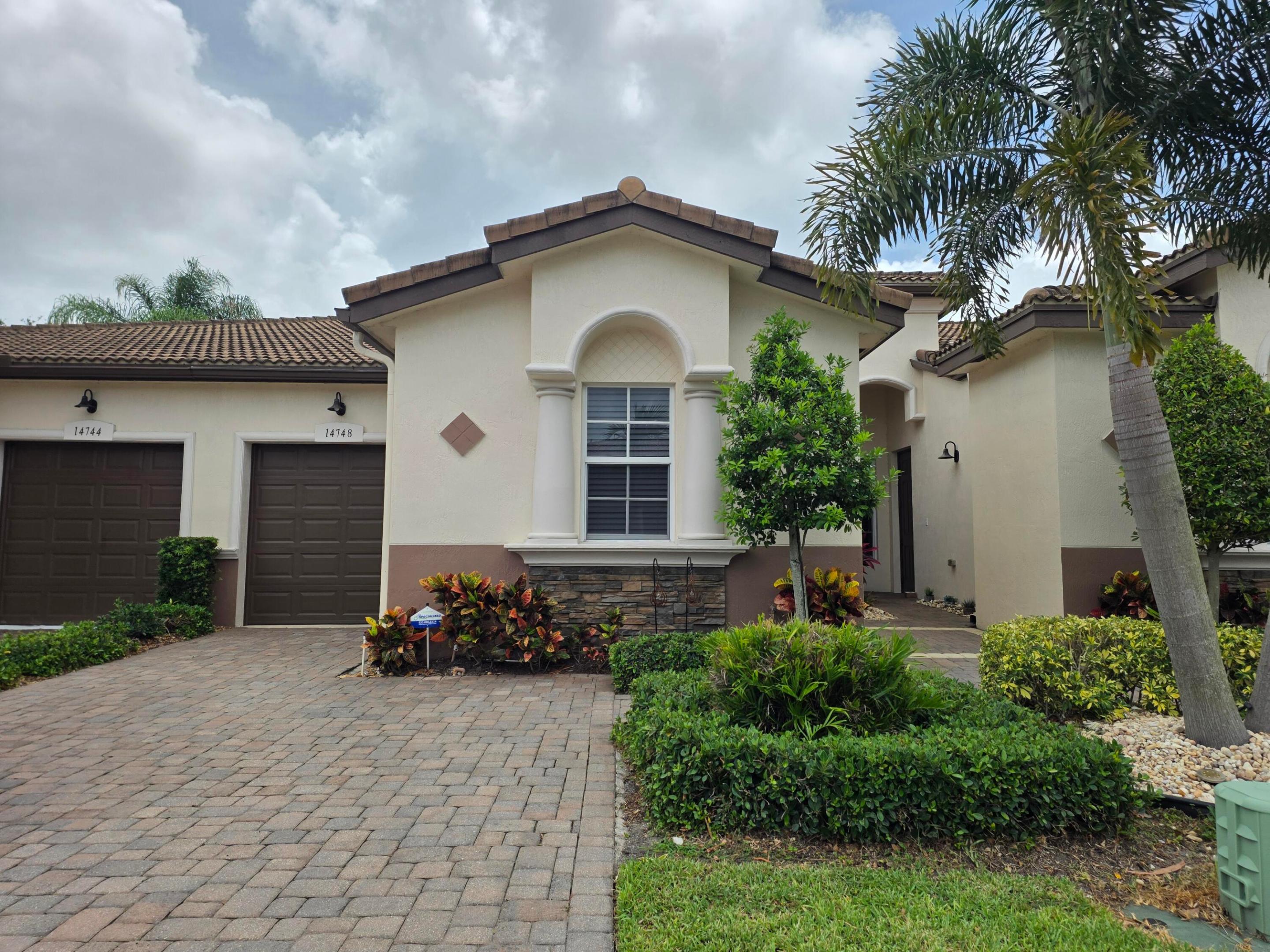Absolutely gorgeous 55+ villa in luxurious gated community! Live your best Florida lifestyle in this low maintenance, beautifully upgraded, SPACIOUS SPOTLESS SPECTACULAR villa! All dimensions approximate.  All information contained herein deemed accurate but subject to independent verification.