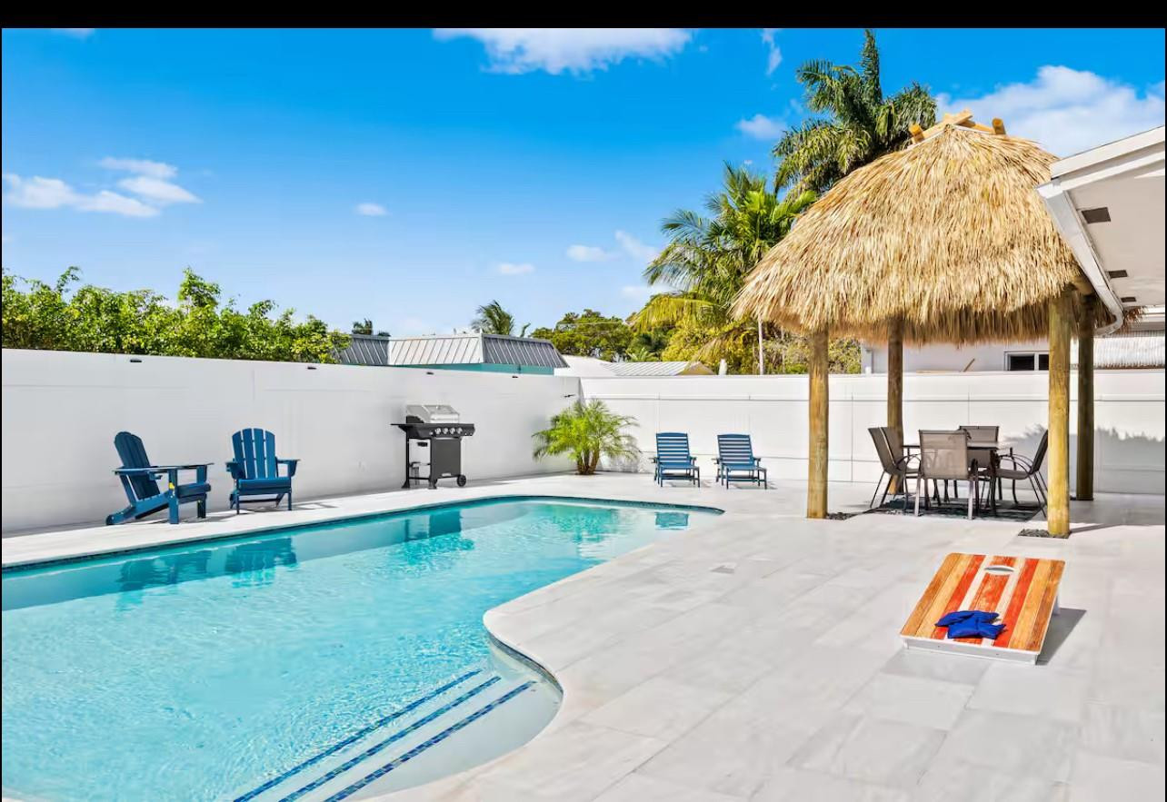 Welcome to Paradise. Amazing east Dania Beach Pool Home ready for your enjoyment. Fully furnished single family home tastefully renovated with stunning touches. Designer style furnished with spacious layout ready for your pleasant enjoyment. This home can be rented short term or long term. Prices vary depending on your desired length of rental. Do not miss out on this amazing opportunity. Property is available now.