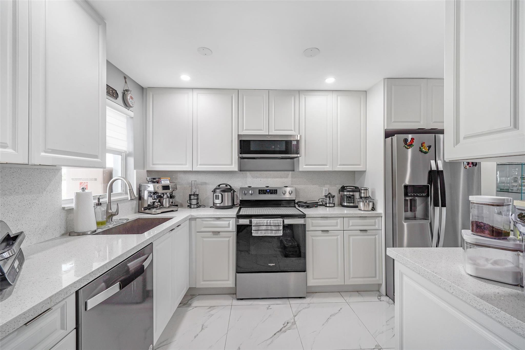 Beautifully remodeled 3rd-floor condo with stunning pool views located in a desirable 55+ community. This bright and modern unit features gorgeous ceramic tile flooring throughout, a spacious living area, and a fully updated kitchen with modern finishes and a convenient pass-through opening to the dining area. The oversized bedroom includes a walk-in closet offering ample storage space. Enjoy your private balcony overlooking the pool  perfect for morning coffee or relaxing evenings. Conveniently located near the elevator and laundry facilities, and just minutes from shopping, dining, entertainment, medical services, and places of worship. Tenant occupied until August 14, 2026.
