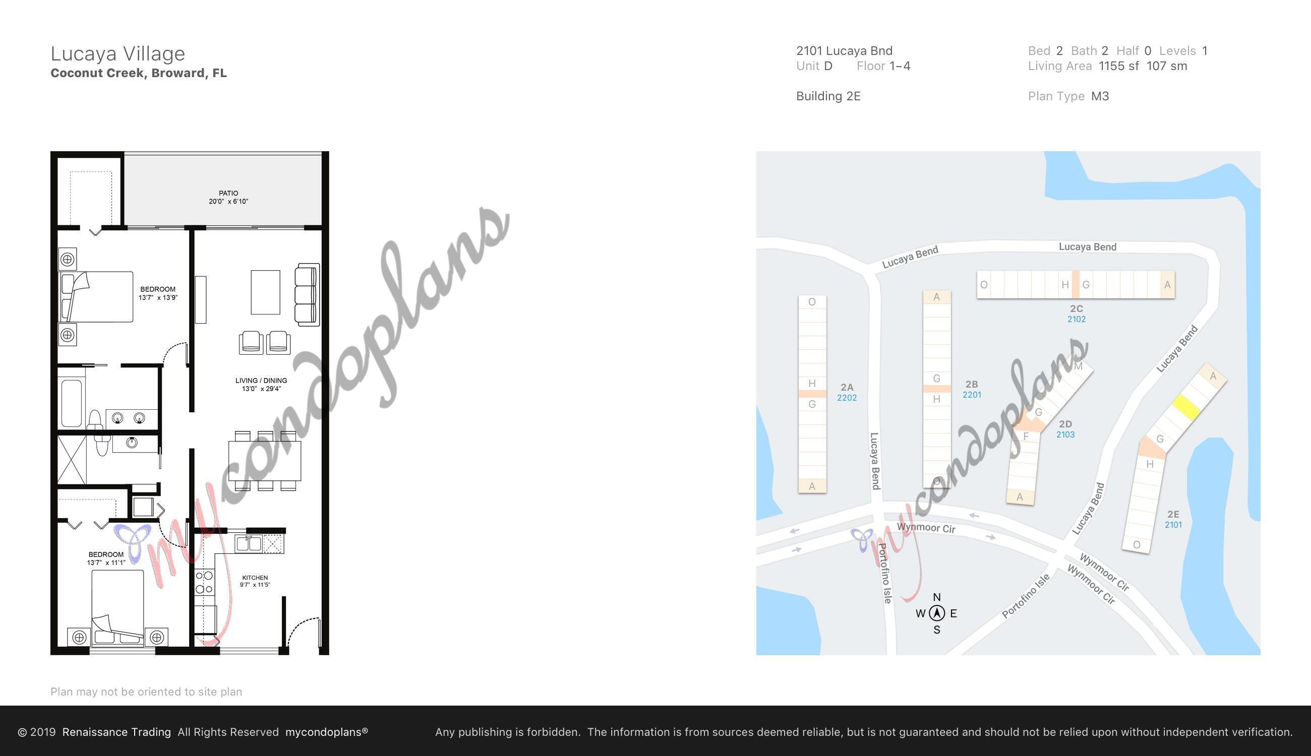 LUCAYA VILLAGE 2-E CONDO - Residential Lease
