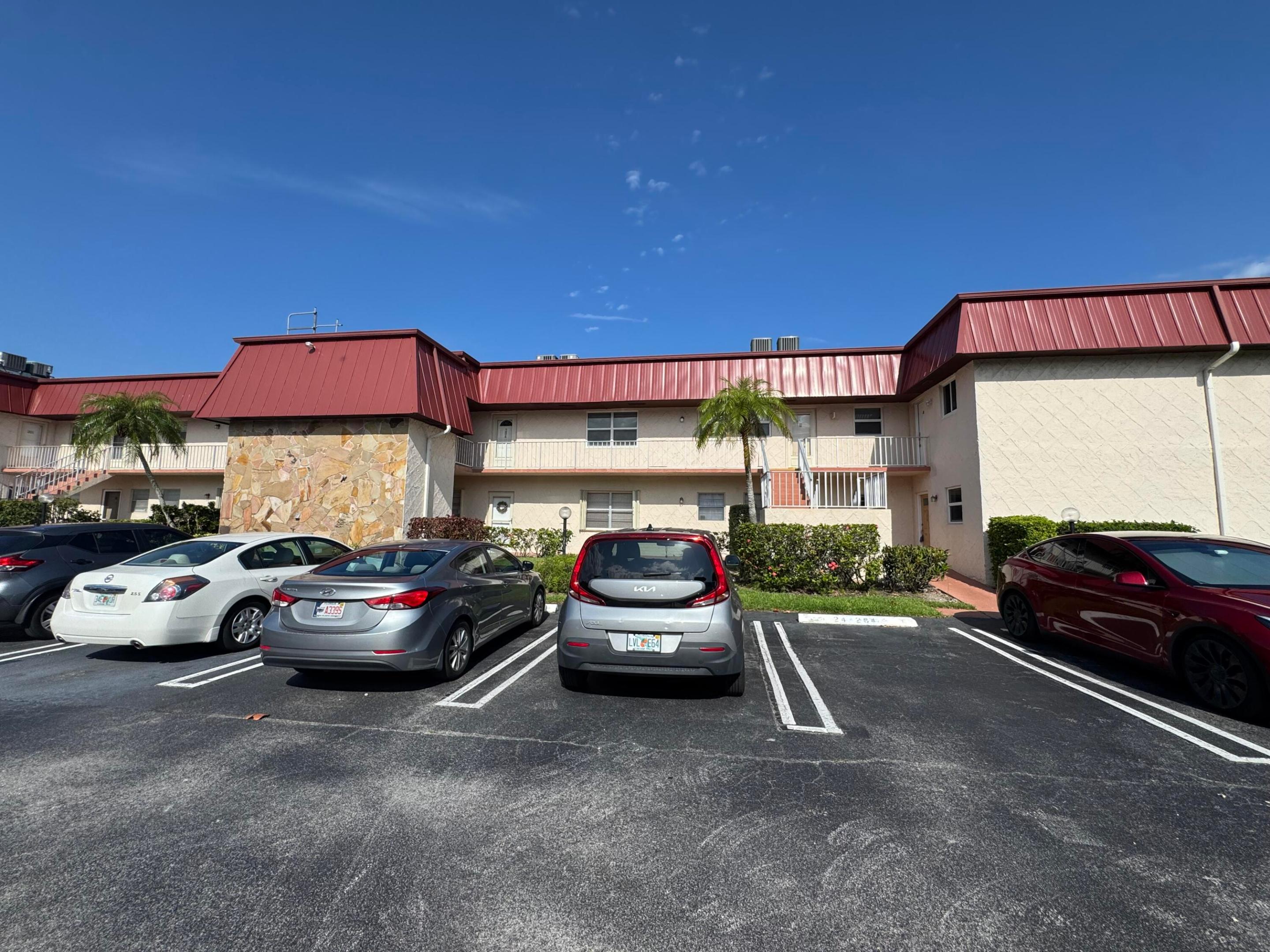 Welcome to this two-bedroom, two-bathroom condominium in Greenway Village South. This first floor end unit condo offers 1,088 sf of living space, Terrific waterfront location with spacious screened patio overlooking a scenic canal. Located in Royal Palm Beach, just across from popular and active RPB Commons Park.  The community features a clubhouse, multiple pools, shuffleboard and clubhouse.  The association fee is reasonable and includes water/sewer, cable, garbage, clubhouse amenities, parking and building insurance. Call today for a personal tour!