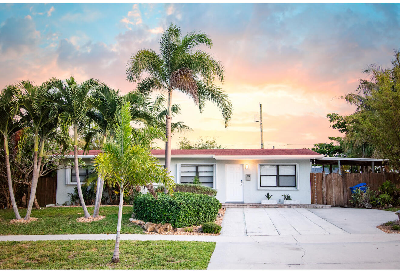 Welcome to 916 W Drew St in the heart of Lantana — a charming, move-in-ready home with incredible flexibility and future potential! Sitting on a spacious lot, this property includes a  zen pool and large bamboo hidden patio, detached 180 sq ft poolhouse that's perfect for a home office, studio, gym, or guest space.
Enjoy the freedom of no HOA, plenty of outdoor space, and a prime location just minutes from the beach, I-95, shopping, dining, and downtown Lake Worth. This is your dream hideaway.  Whether you're looking for a primary residence, rental property, or a place to create additional income, this home offers endless possibilities. Don't miss out!