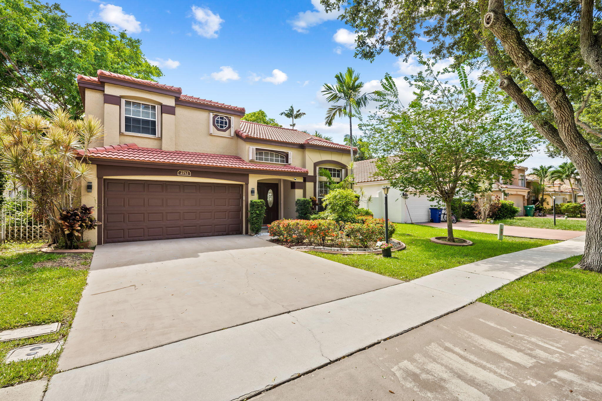 Don't miss this great opportunity to move into one of Southwest Broward's premier gated communities. Fully updated 3 bedroom, 2.5 bath home with a 4 year old roof, all copper plumbing, and 5 year old A/C. House has 2 car garage and full accordion hurricane shutters. Open kitchen concept. A fresh coat of paint on the first floor. The main bedroom and bathroom as well as an extra half bath are located downstairs. Large screened in back patio is perfect for functions. Three separate 24 hour manned gates. Amenities include pool, gym, tennis, pickleball, basketball and playgrounds. A rated schools. Conveniently located near shopping, hospitals and all major highways.