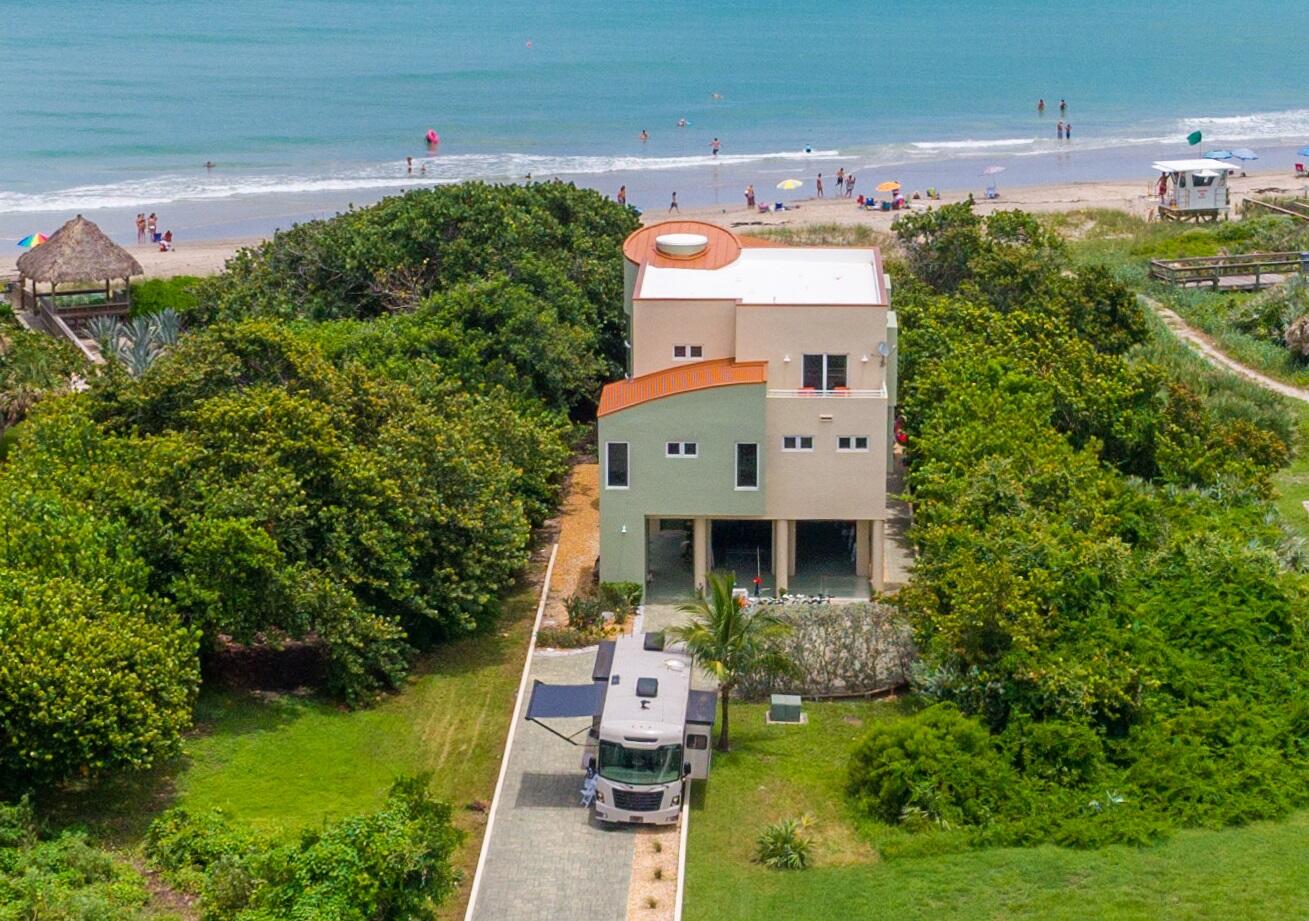 WHERE ELSE CAN YOU BUY A BEACHFRONT HOME IN SOUTH FLORIDA FOR UNDER 4 MILLION? MOTIVATED SELLER! 8 bedroom 7 bath S Florida beachfront living with unparalleled luxury! A private oceanfront Luxury Estate conveniently located 1 hour from W P B  International Airport & minutes from Whitham Field (a private airport in Stuart Florida, with long runways for jets & its own US Customs clearance office. Offering 6 bedrooms and 6 baths this oceanfront masterpiece features 3 levels of elegant oceanfront living. All CBS construction. Private deeded beachfront, private elevator, spacious chef's kitchen, air conditioned garage 4 'en-suite' king bedrooms and all the luxurious touches one would expect from a castle of this high pedigree. Guarded beach next door with trained lifeguards. Turnkey Furnished