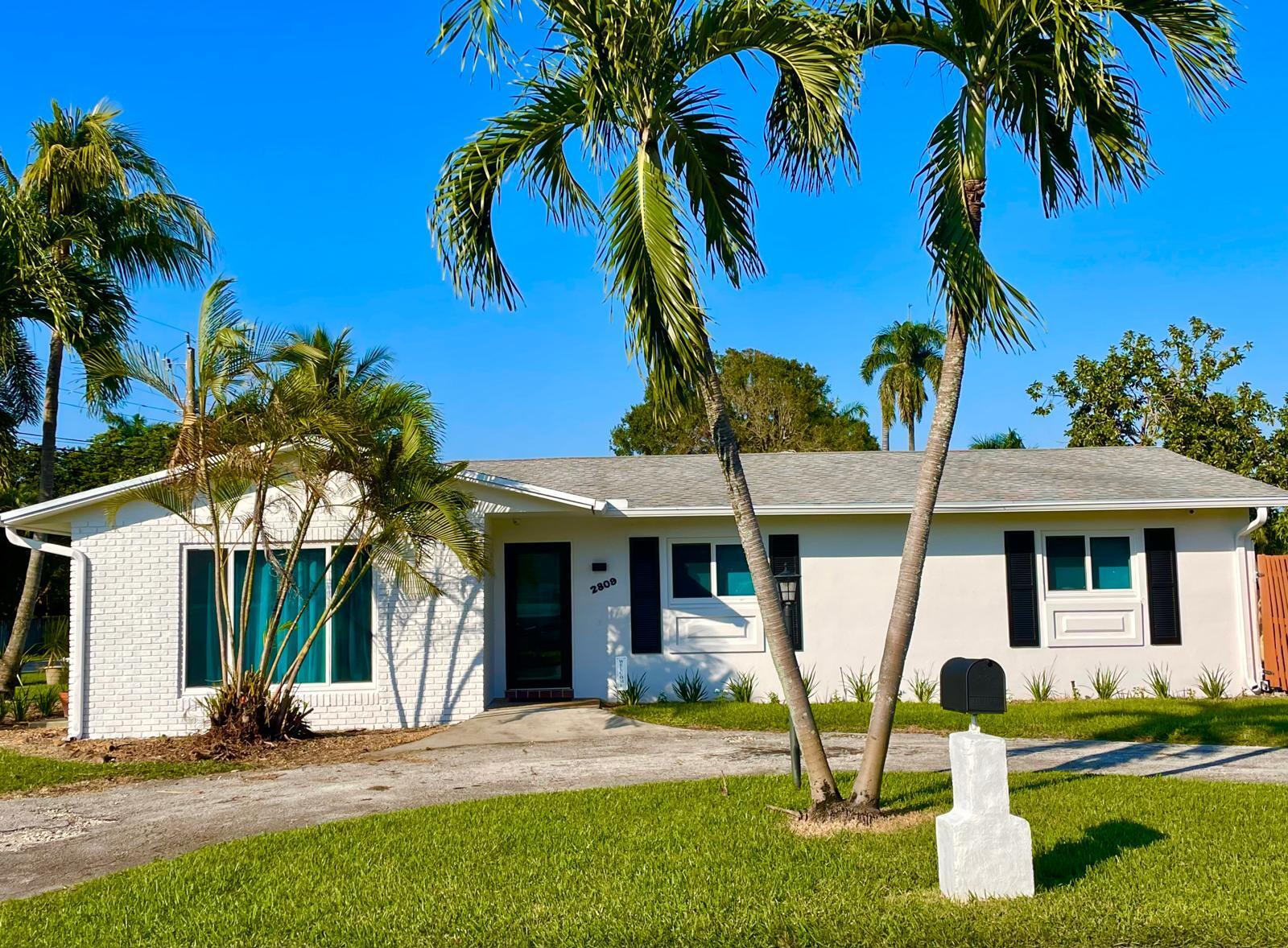 Fabulous fully renovated waterfront home with ocean access in desirable Dania Beach! This stunning 4-bedroom, 2-bath residence features an open-concept layout with a modern kitchen boasting granite countertops and stainless steel appliances. Enjoy peace and quiet indoors with impact windows and high-impact doors throughout. Situated on an oversized 11,356 SF corner lot, the property offers an incredible backyard with a sparkling pool, serene water views, and a private dock accommodating up to a 32-foot boat. Complete with a covered 1-car garage, this home is the perfect blend of luxury, comfort, and waterfront lifestyle. Tenant occupied until 10/07/2026